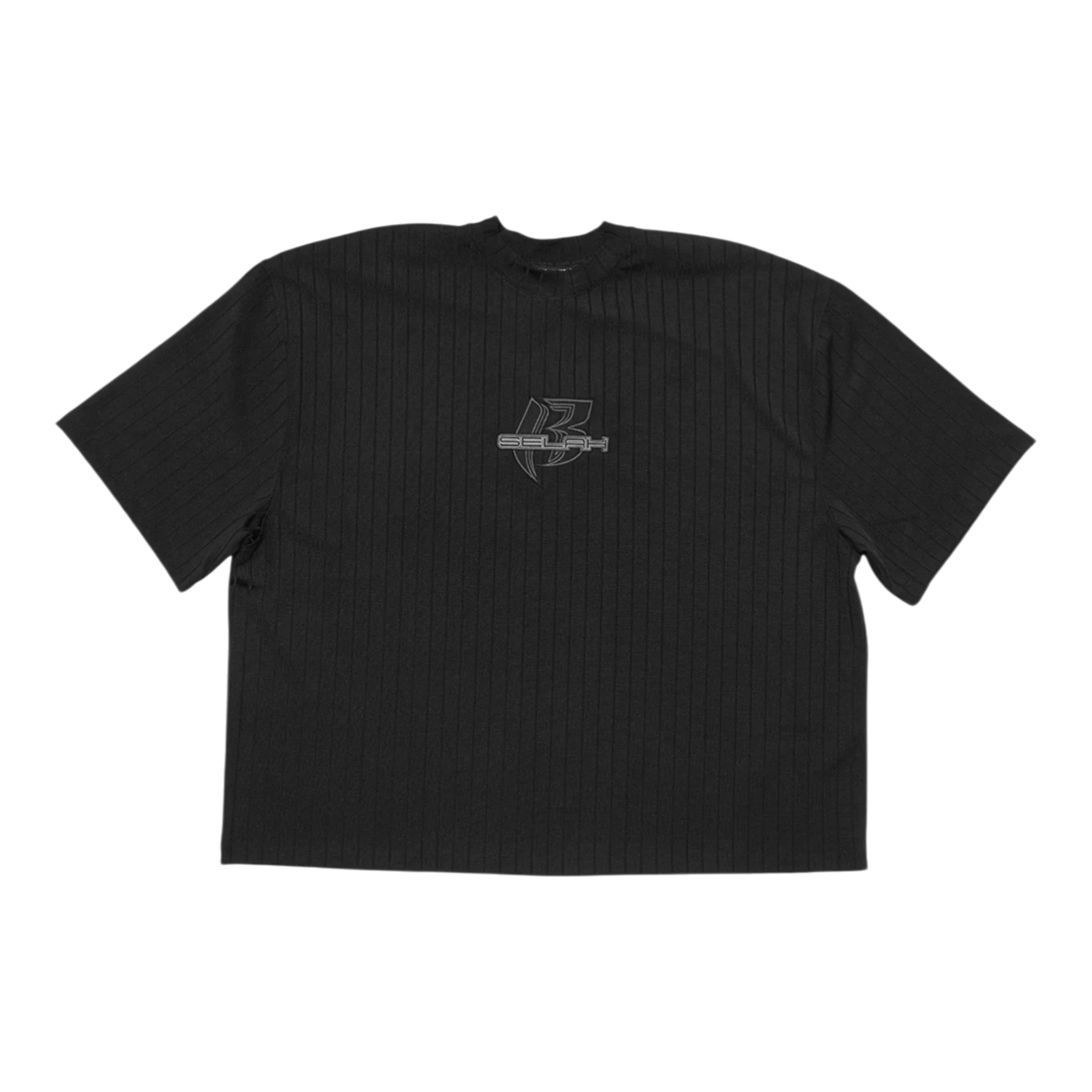 1313 Selah - Rosario Rib Tee - Black