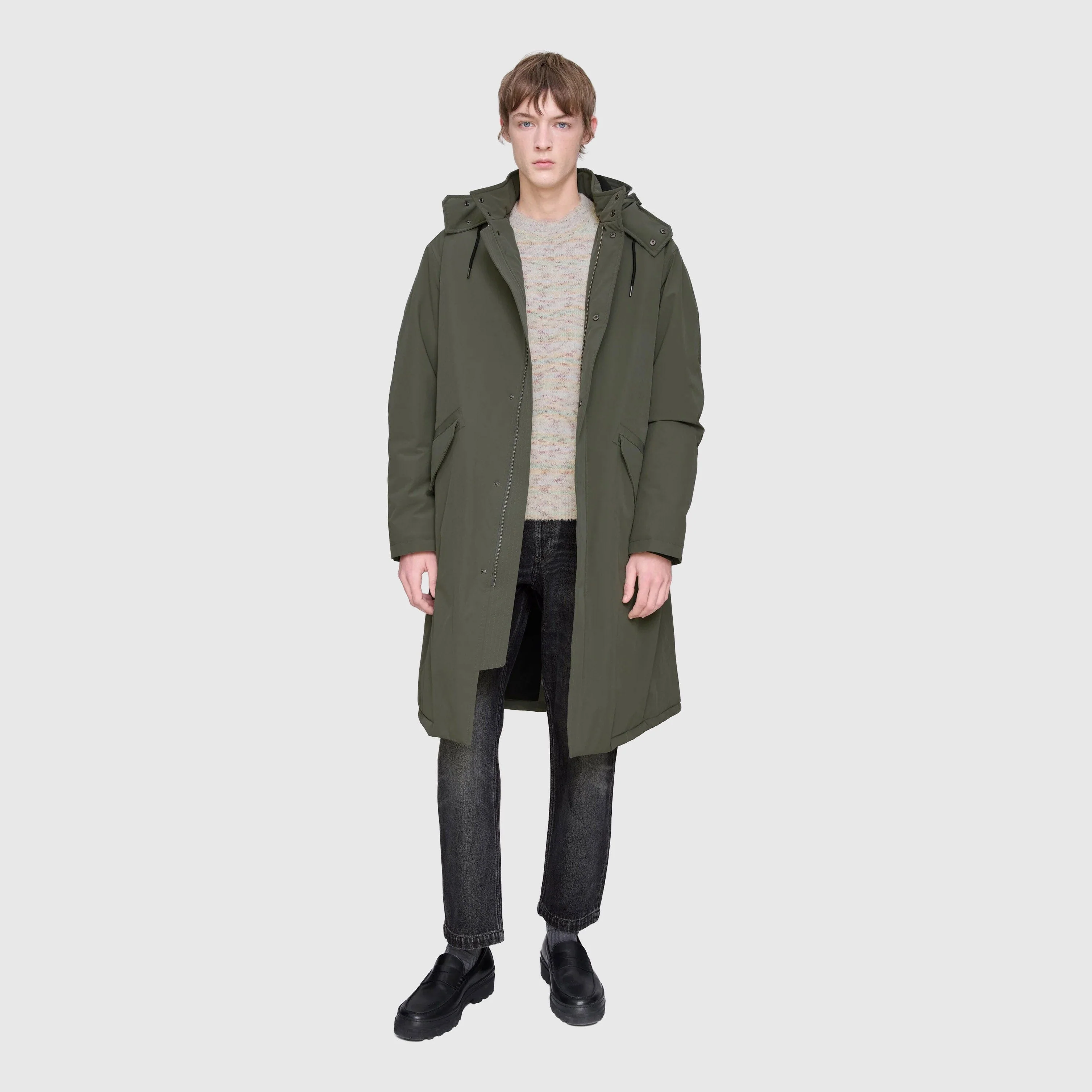 A.P.C. - Anatole Parka - Military Khaki - Image 3