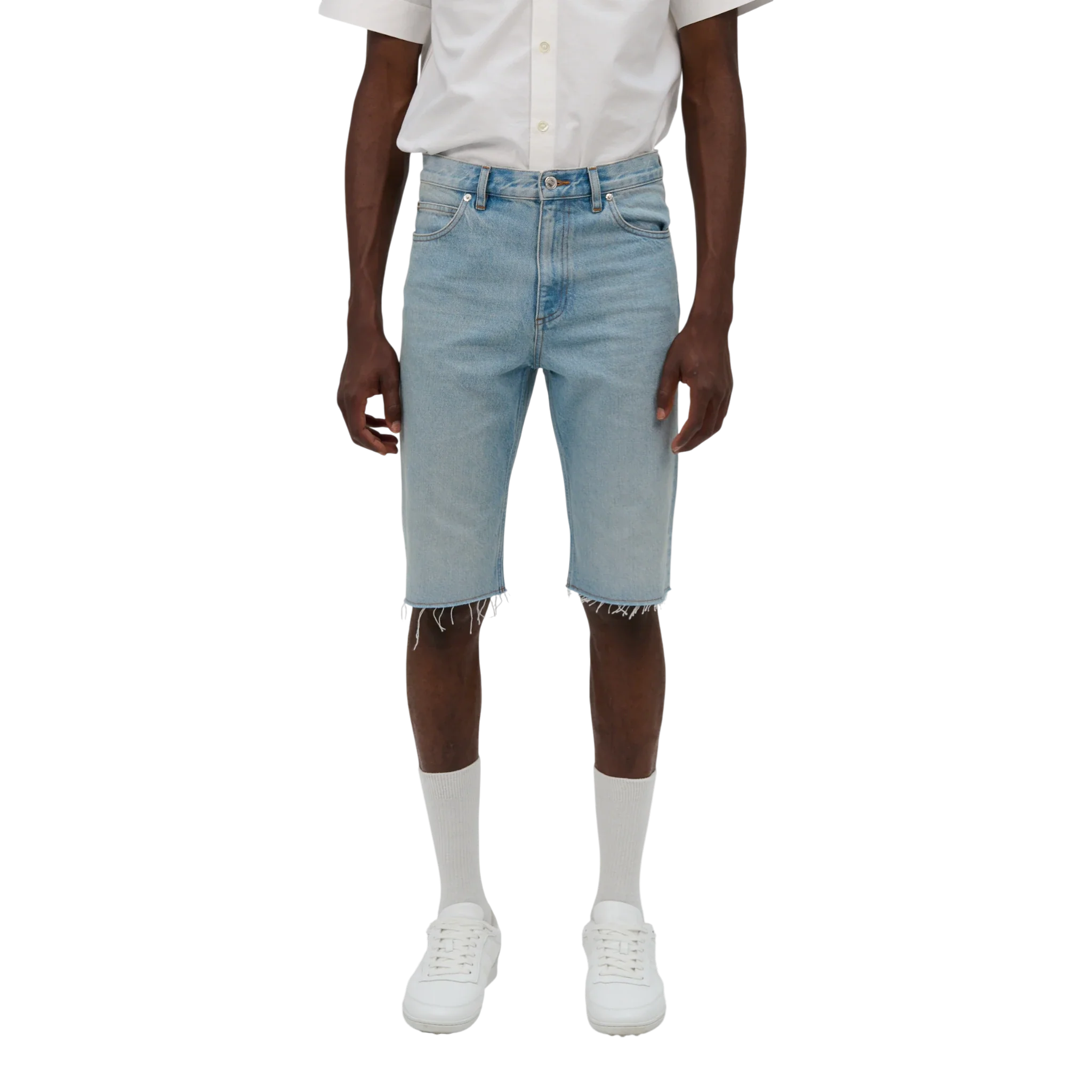 A.P.C. - Bermuda Sam Shorts - Light Blue