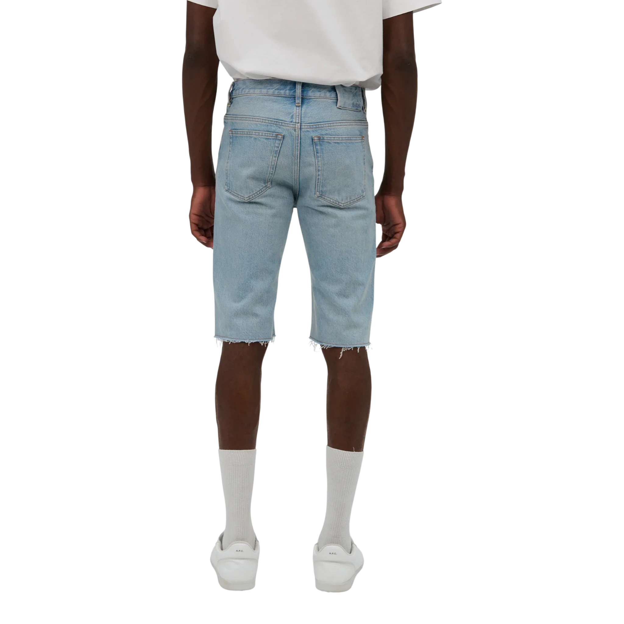 A.P.C. - Bermuda Sam Shorts - Light Blue - Image 3