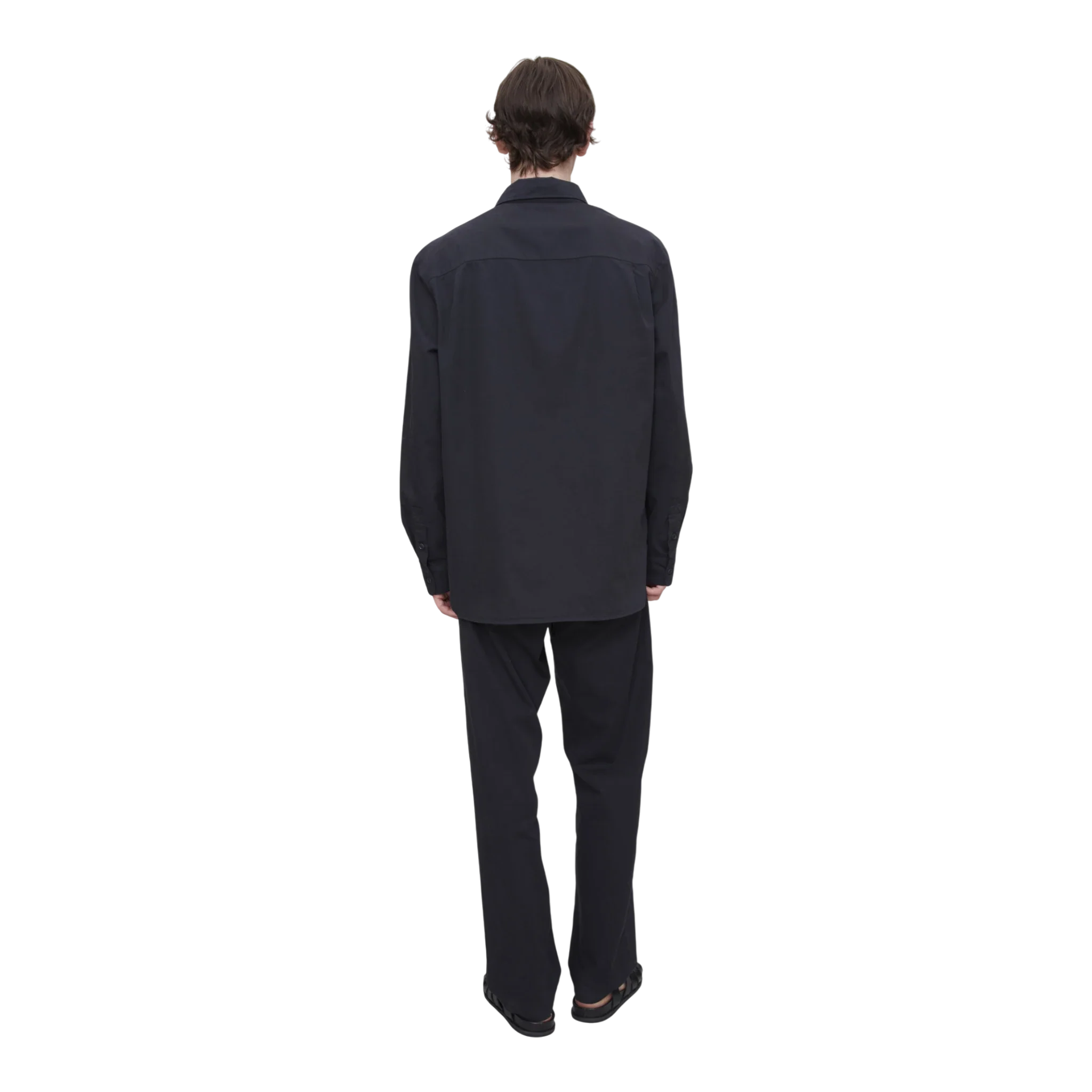 A.P.C. - Chemise Malo Logo Shirt - False Black - Image 4