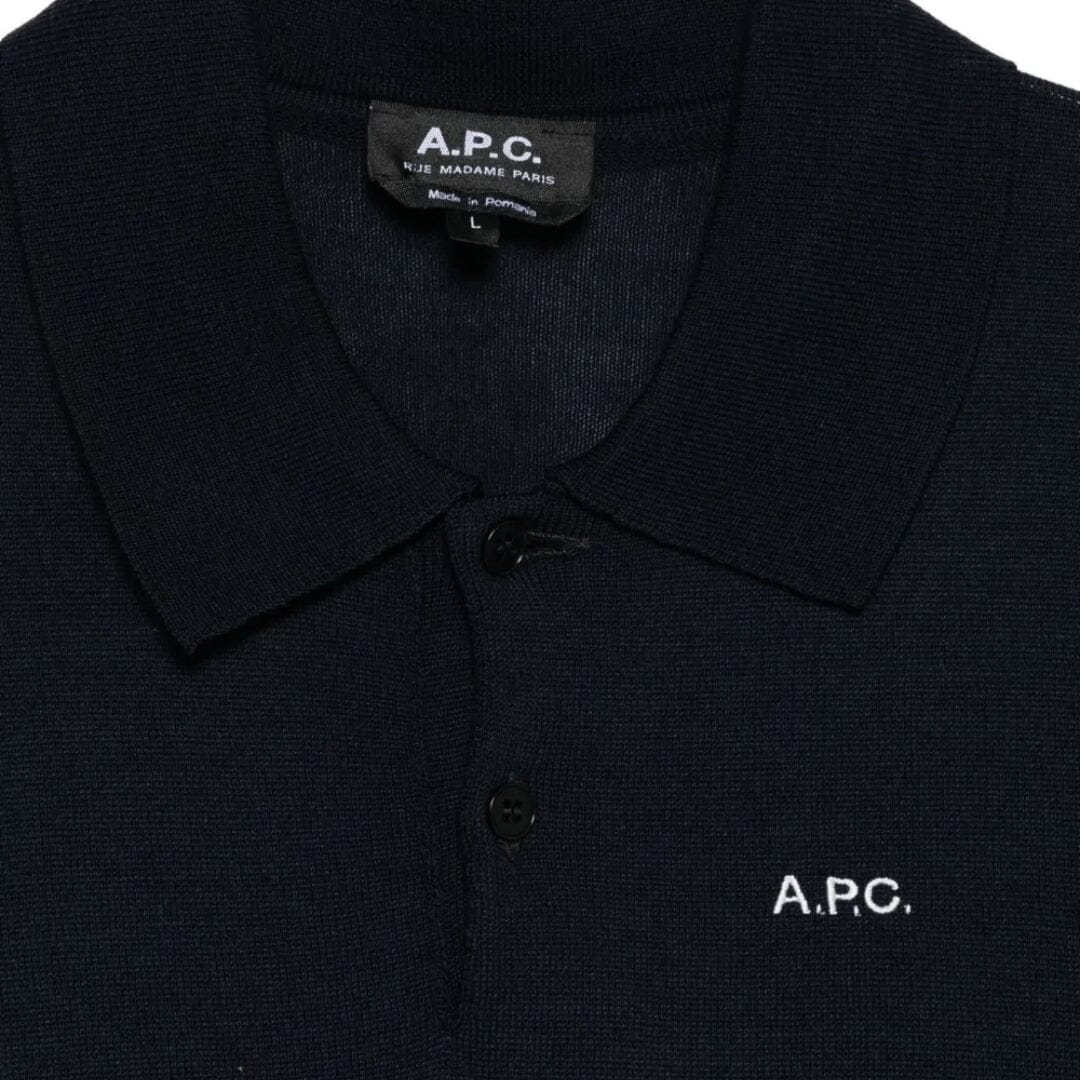 A.P.C. - Marcelin Polo - Dark Navy - Image 3