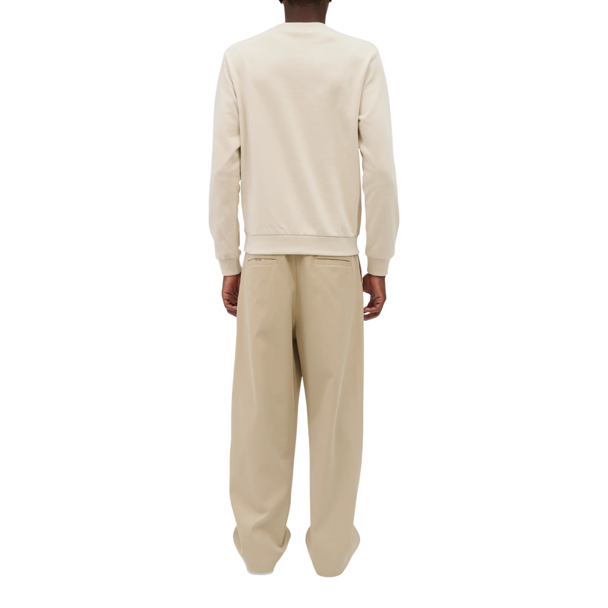 A.P.C. - Sweat Standard Rue Madame Sweatshirt - Mastic / Blanc - Image 3