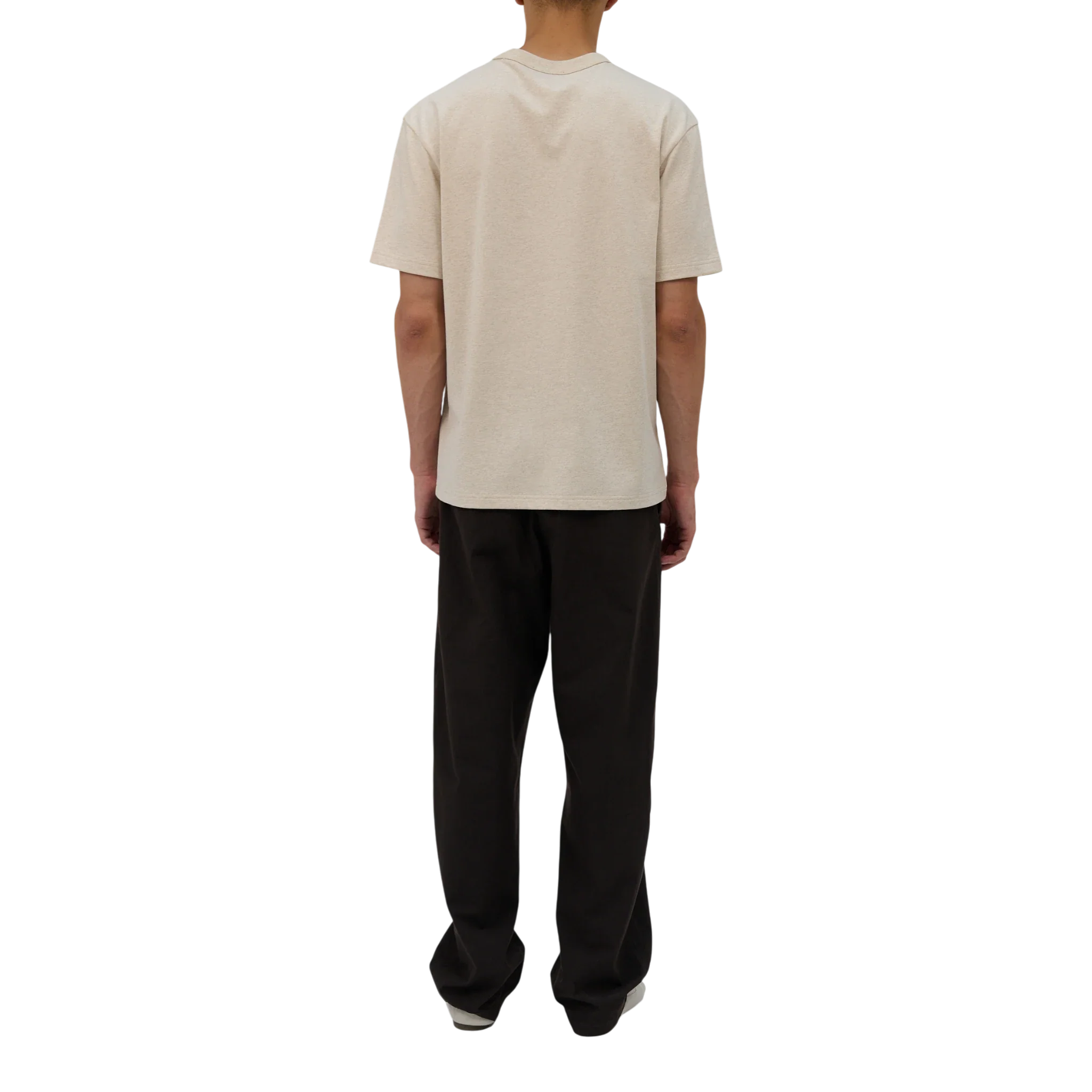 A.P.C. - T-Shirt Boxy Petit V.P.C T-shirt - Ecru Chine/Ecru - Image 3