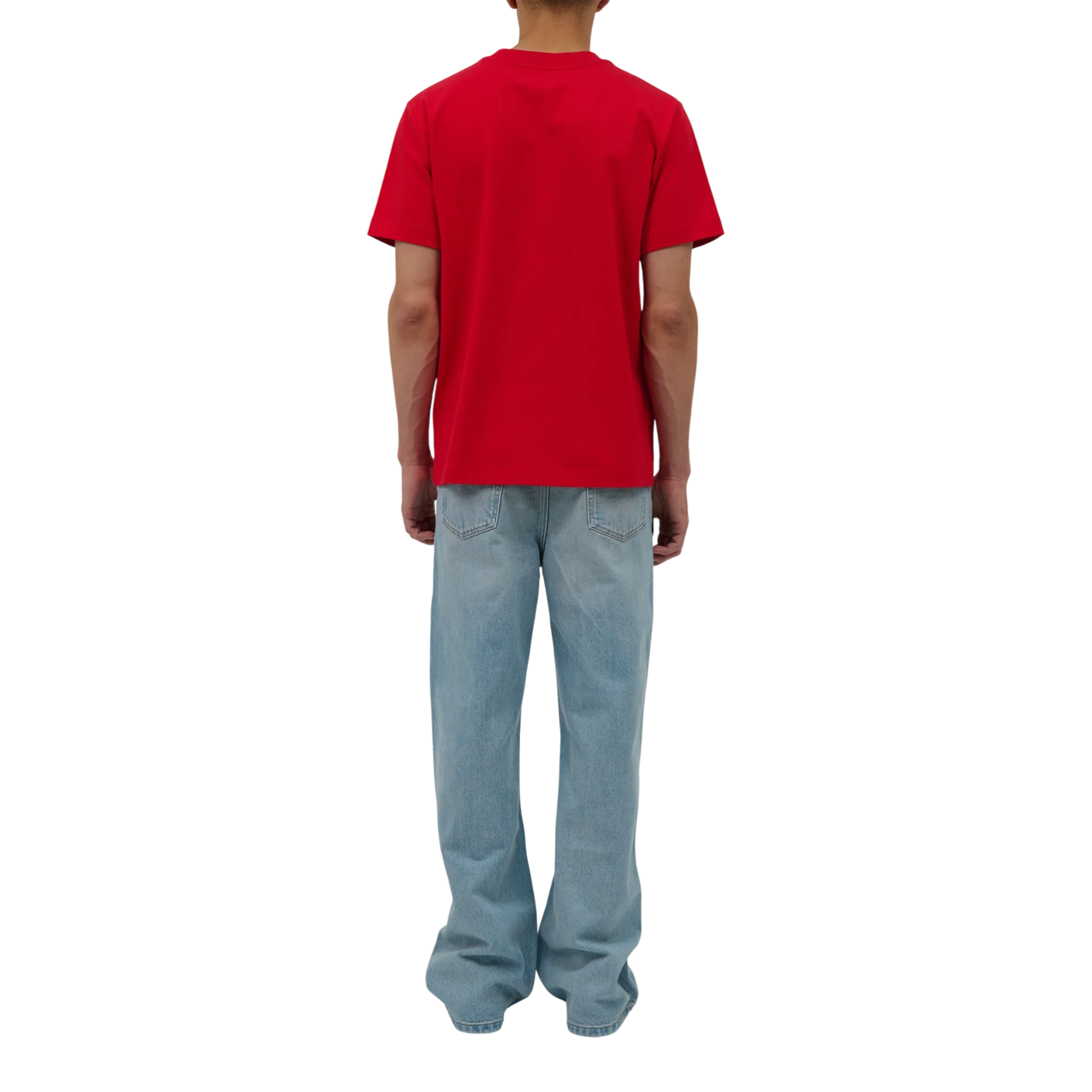 A.P.C. - T-Shirt Standard Grand V.P.C. T-shirt - Red Ecru - Image 2