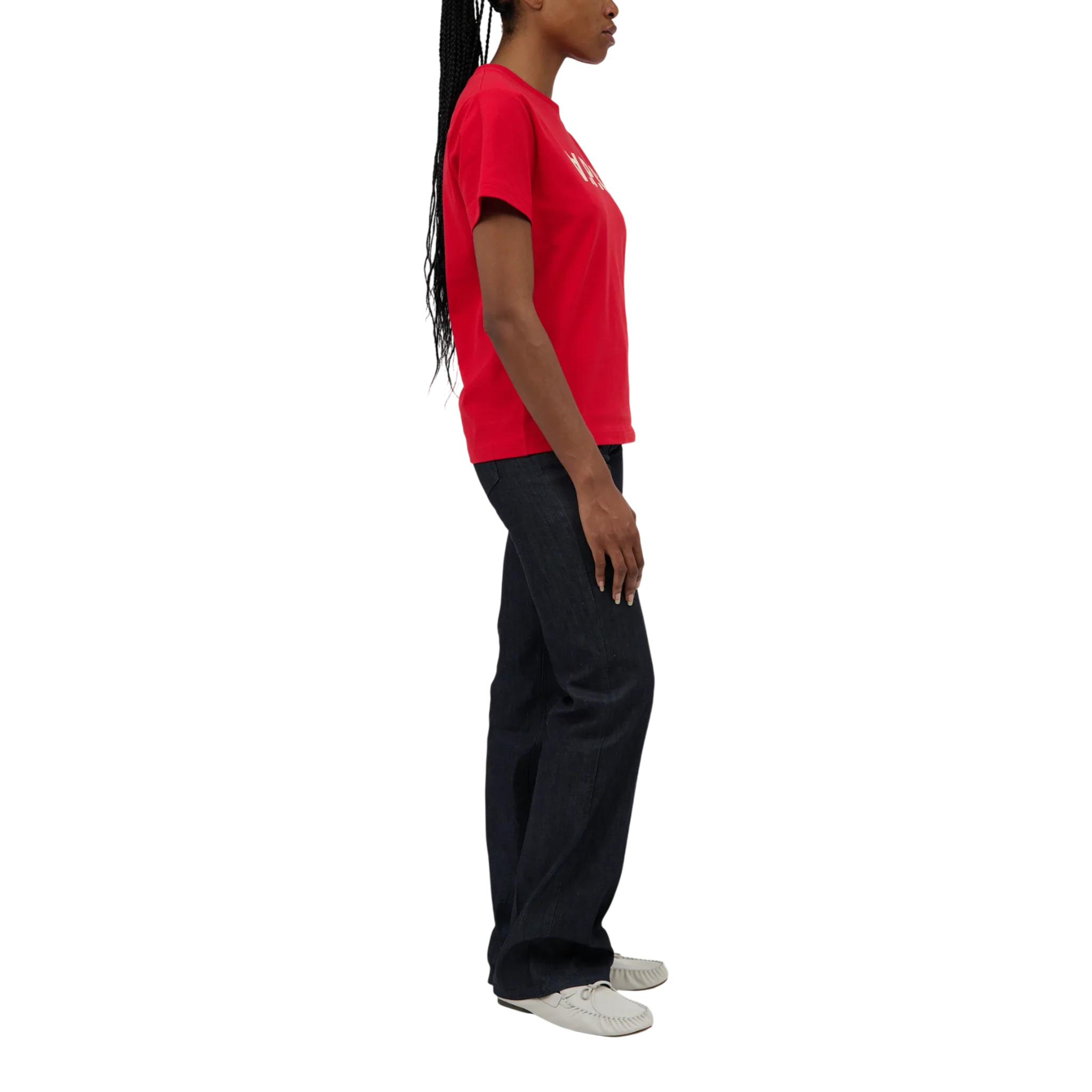 A.P.C. - T-Shirt Standard Grand V.P.C. T-shirt - Red Ecru - Image 6