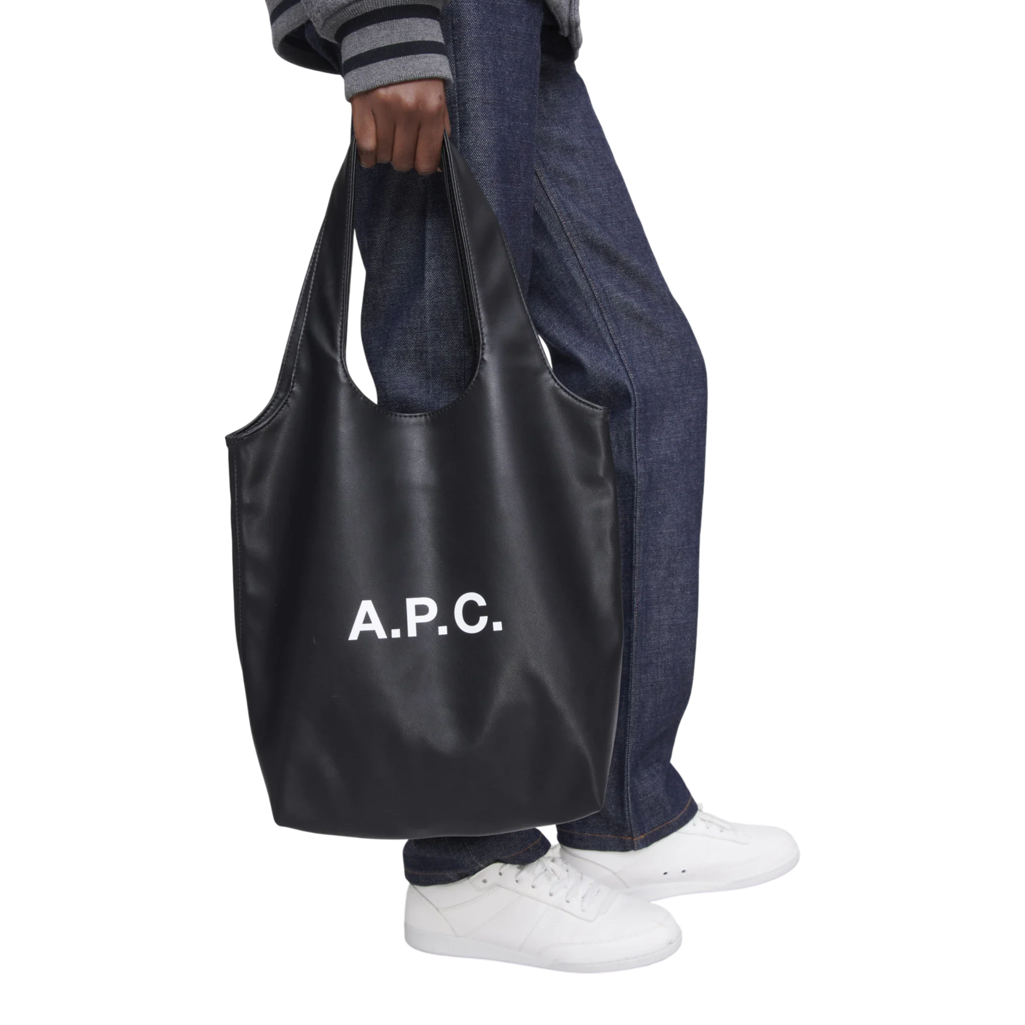 A.P.C. - Tote Ninon Small Bag - Black - Image 4