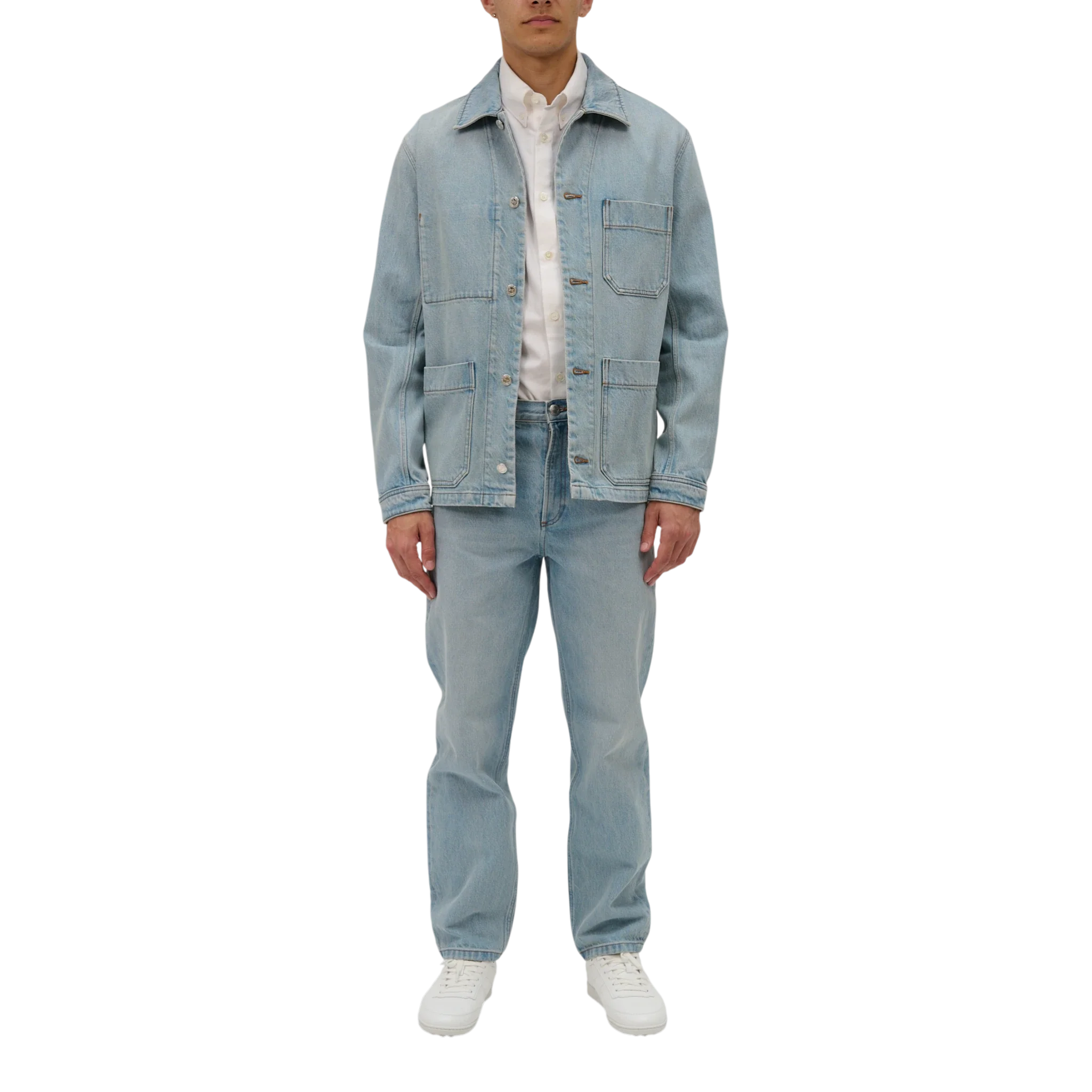 A.P.C. - Veste New Rodney Outerwear - Light Blue