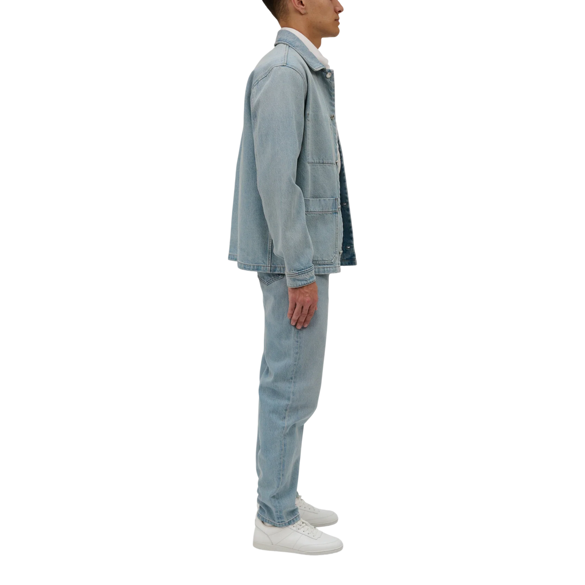 A.P.C. - Veste New Rodney Outerwear - Light Blue - Image 3