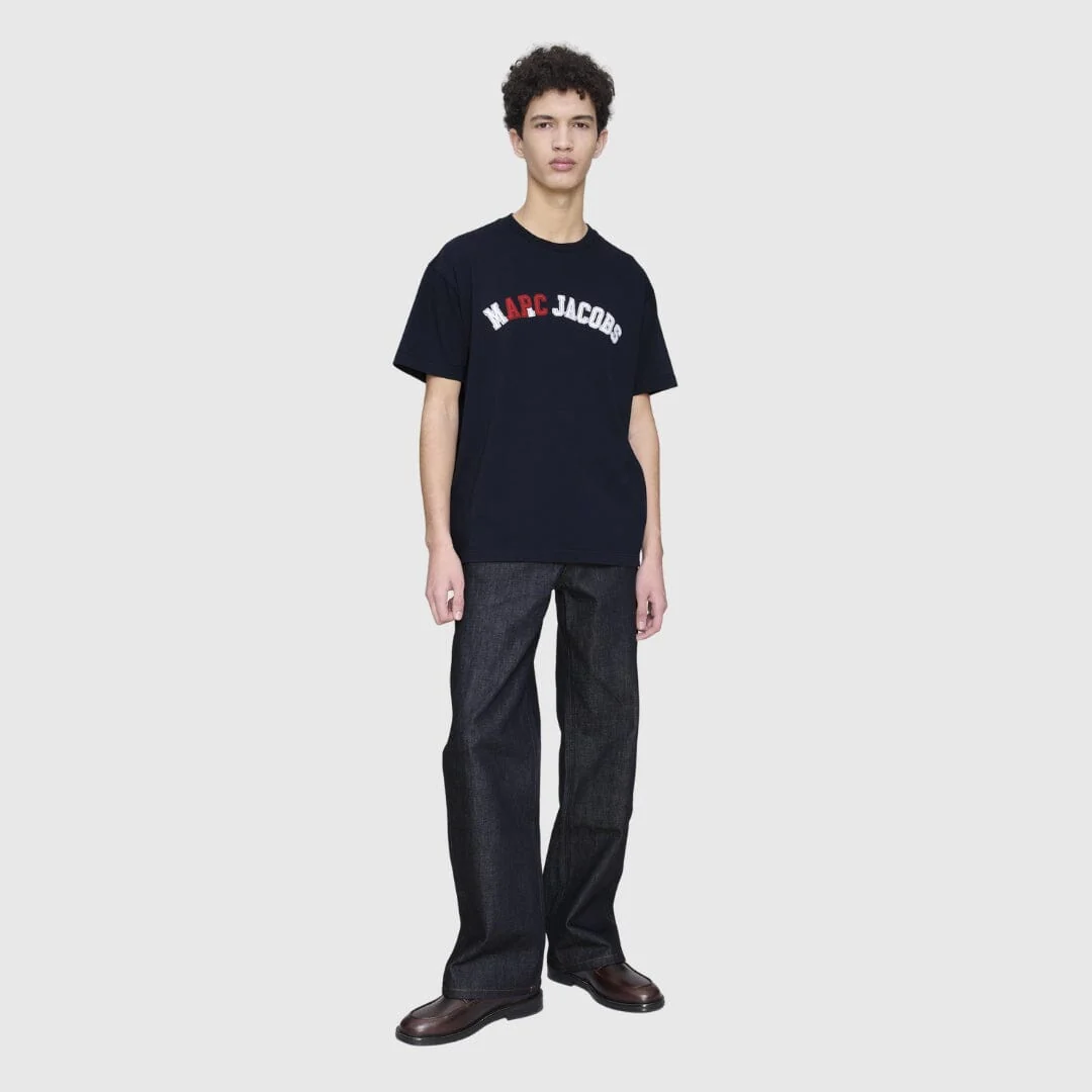 A.P.C. - x Marc Jacobs The Box T-Shirt - Dark Navy - Image 3