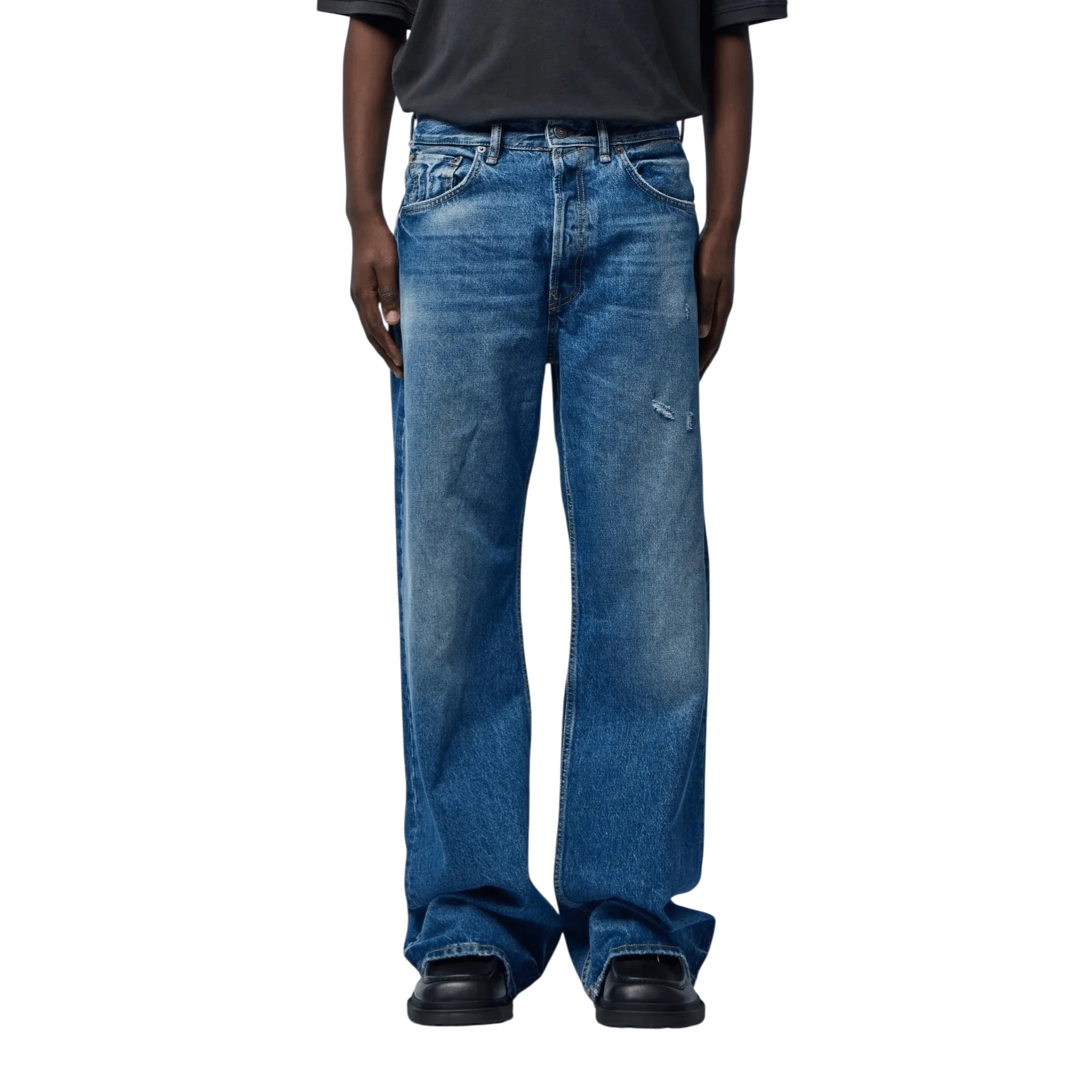 Acne Studios - 2021M Vintage Denim Pants - Mid Blue