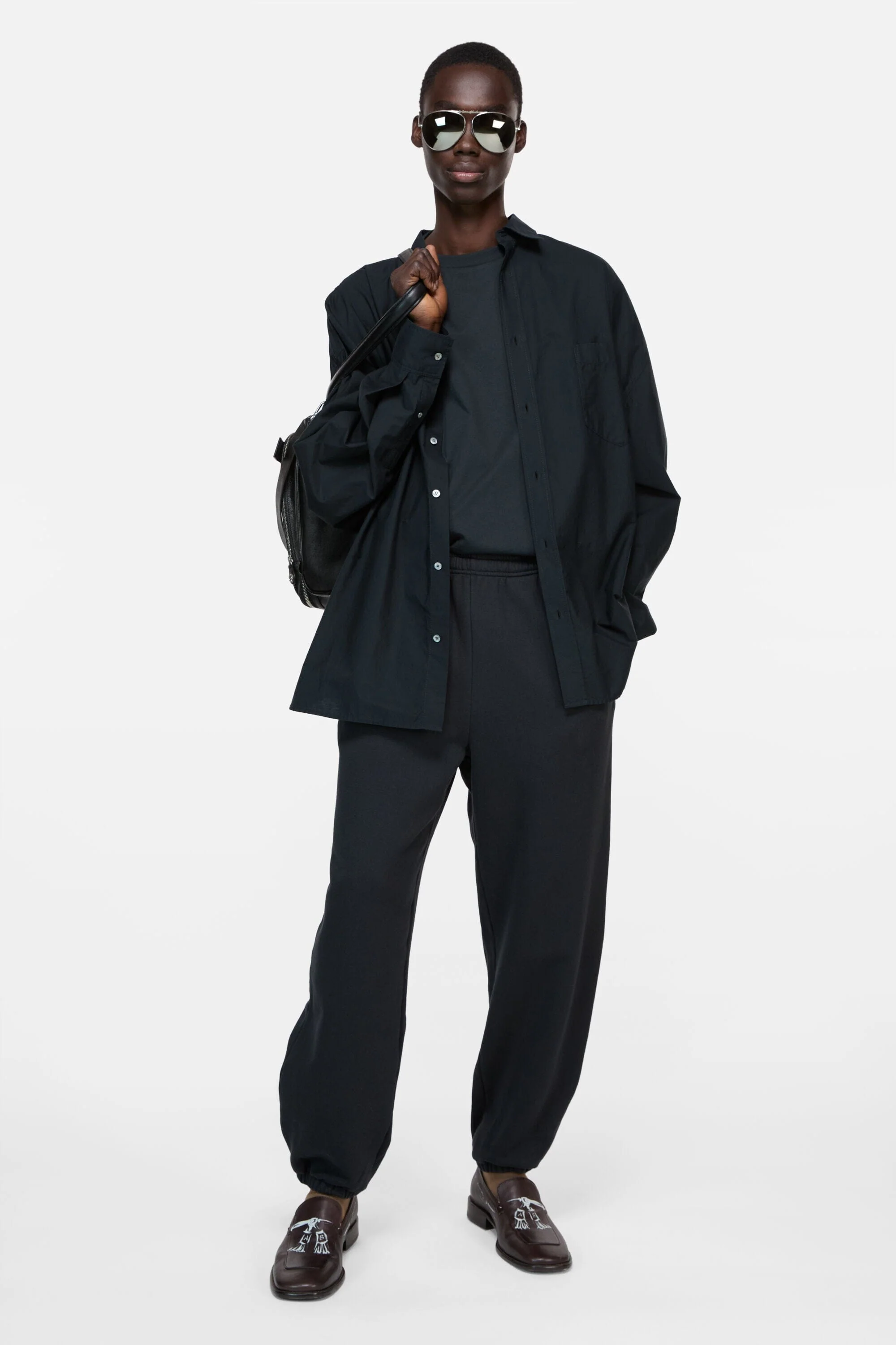 Acne Studios - Button-Up Shirt - Black/Grey - Image 3