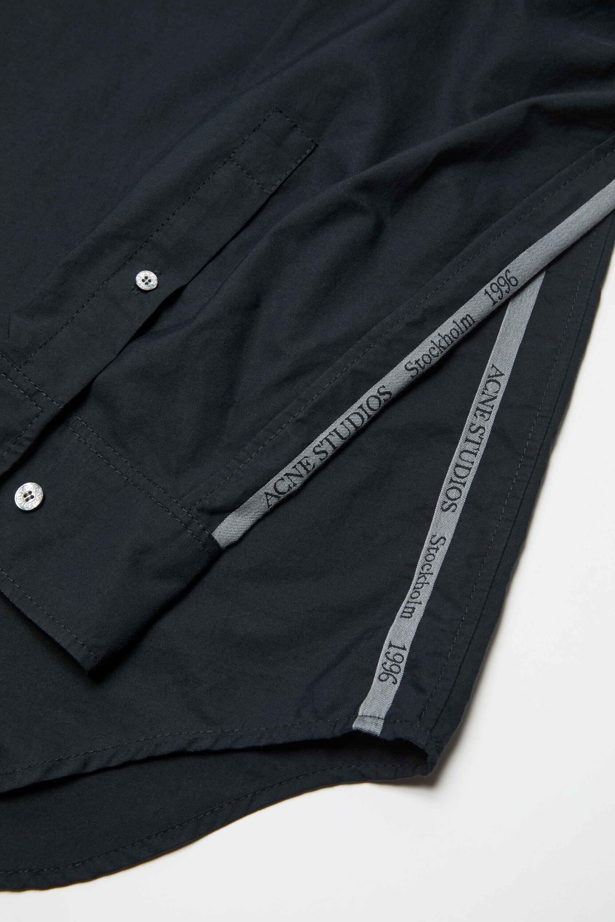 Acne Studios - Button-Up Shirt - Black/Grey - Image 5