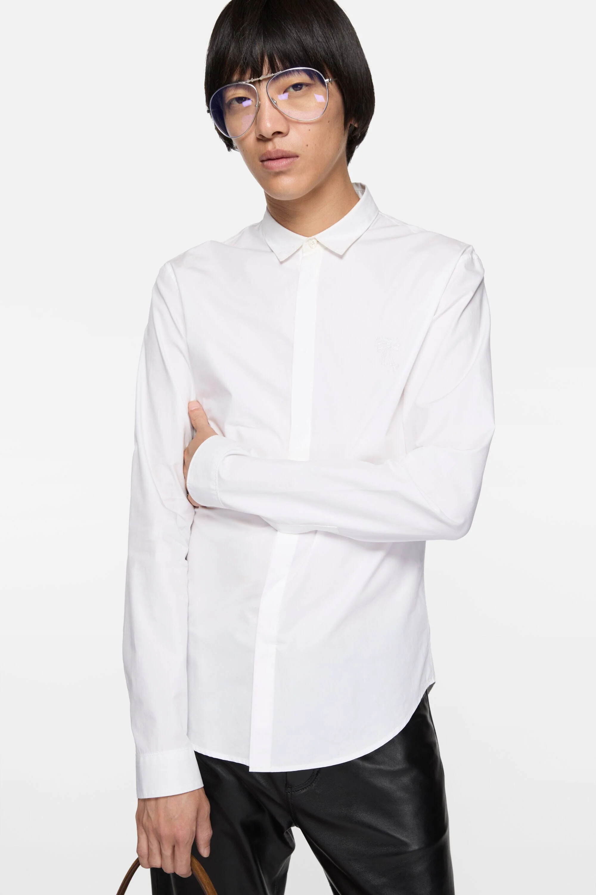 Acne Studios - Fitted Button-Up Shirt - White - Image 2