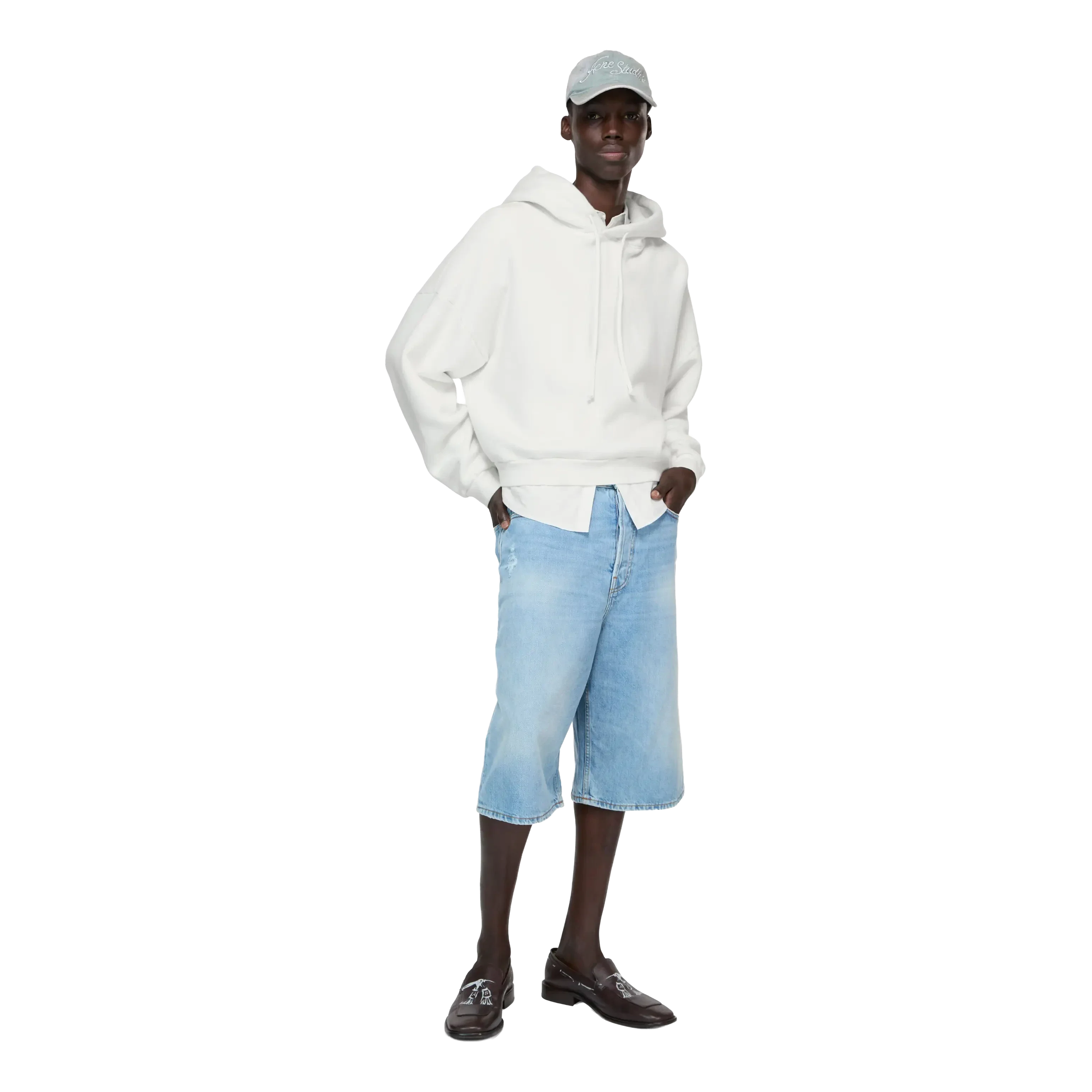 Acne Studios - Denim Shorts - Light Blue - Image 2
