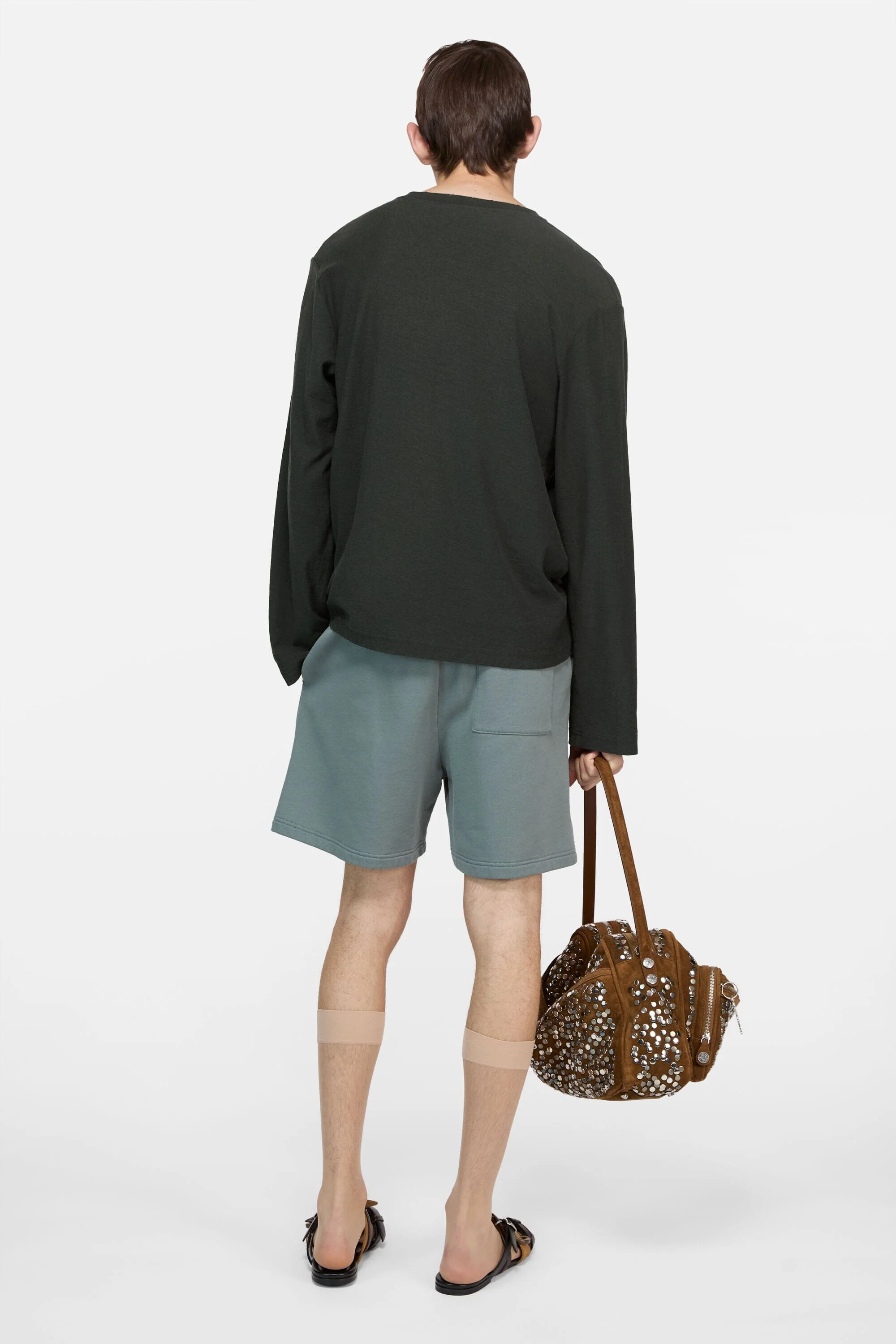 Acne Studios - Pocket Longsleeve - Faded Black - Image 3