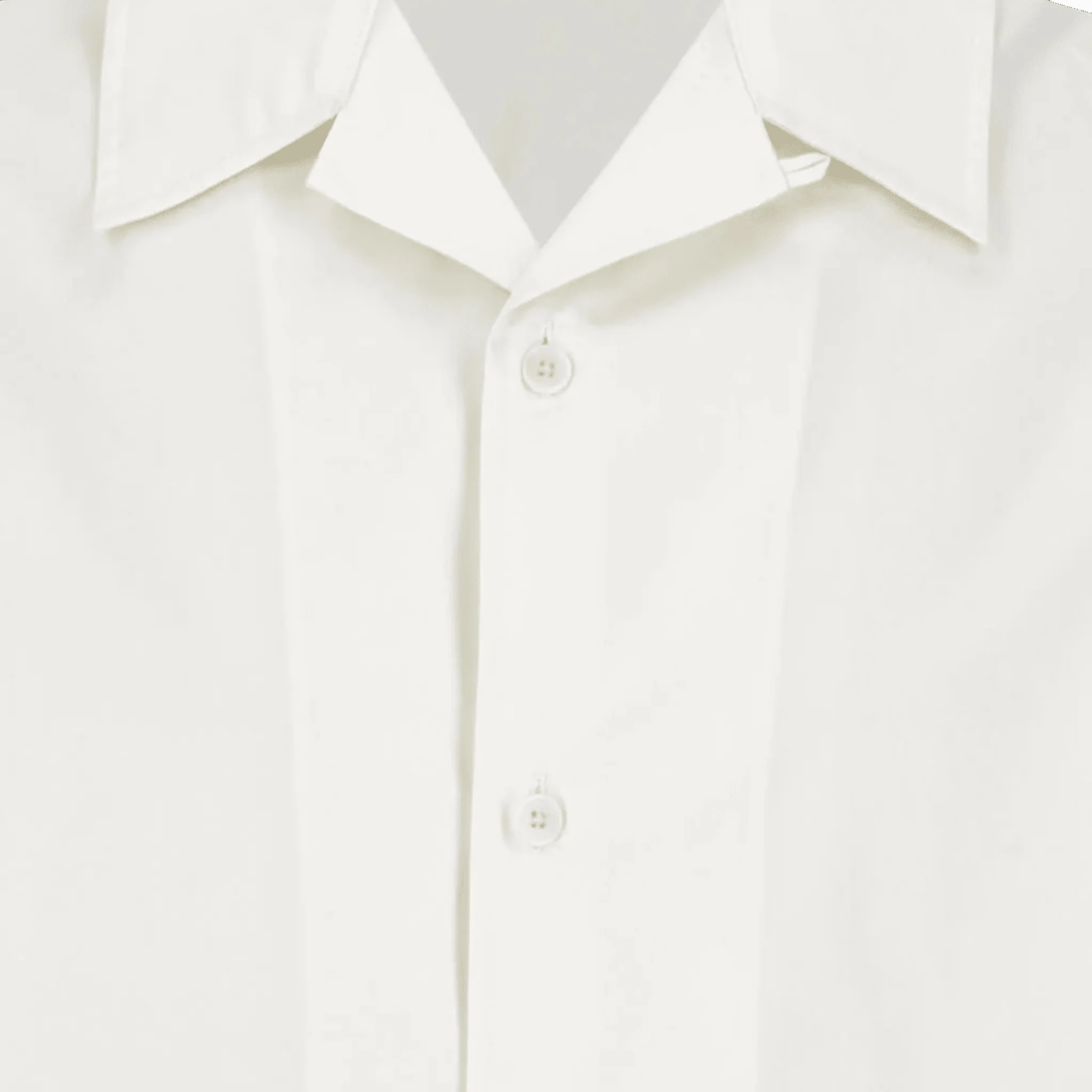 Amomento - Open Collar Shirt - Ivory - Image 7
