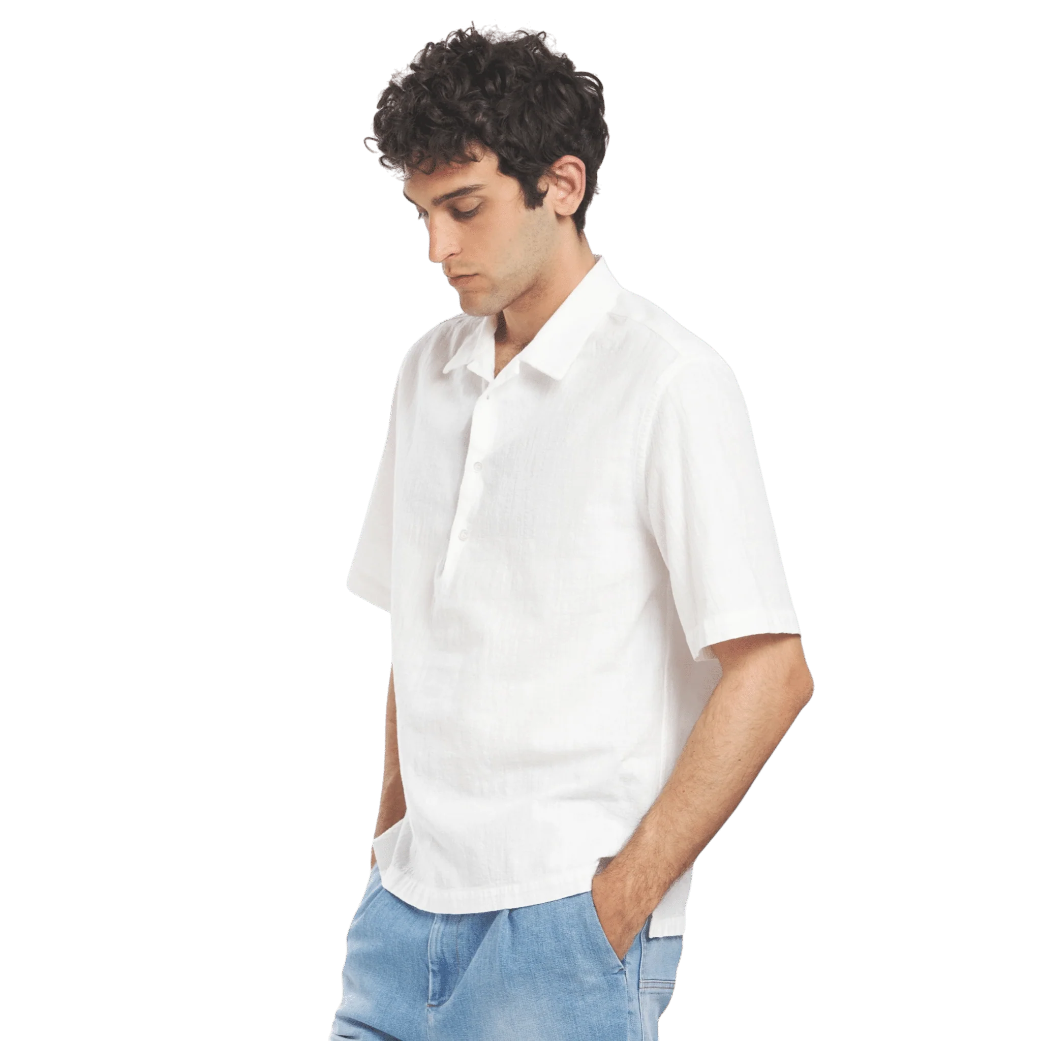 Barena Venezia - Shirt Mola Lanchin - Bianco - Image 3