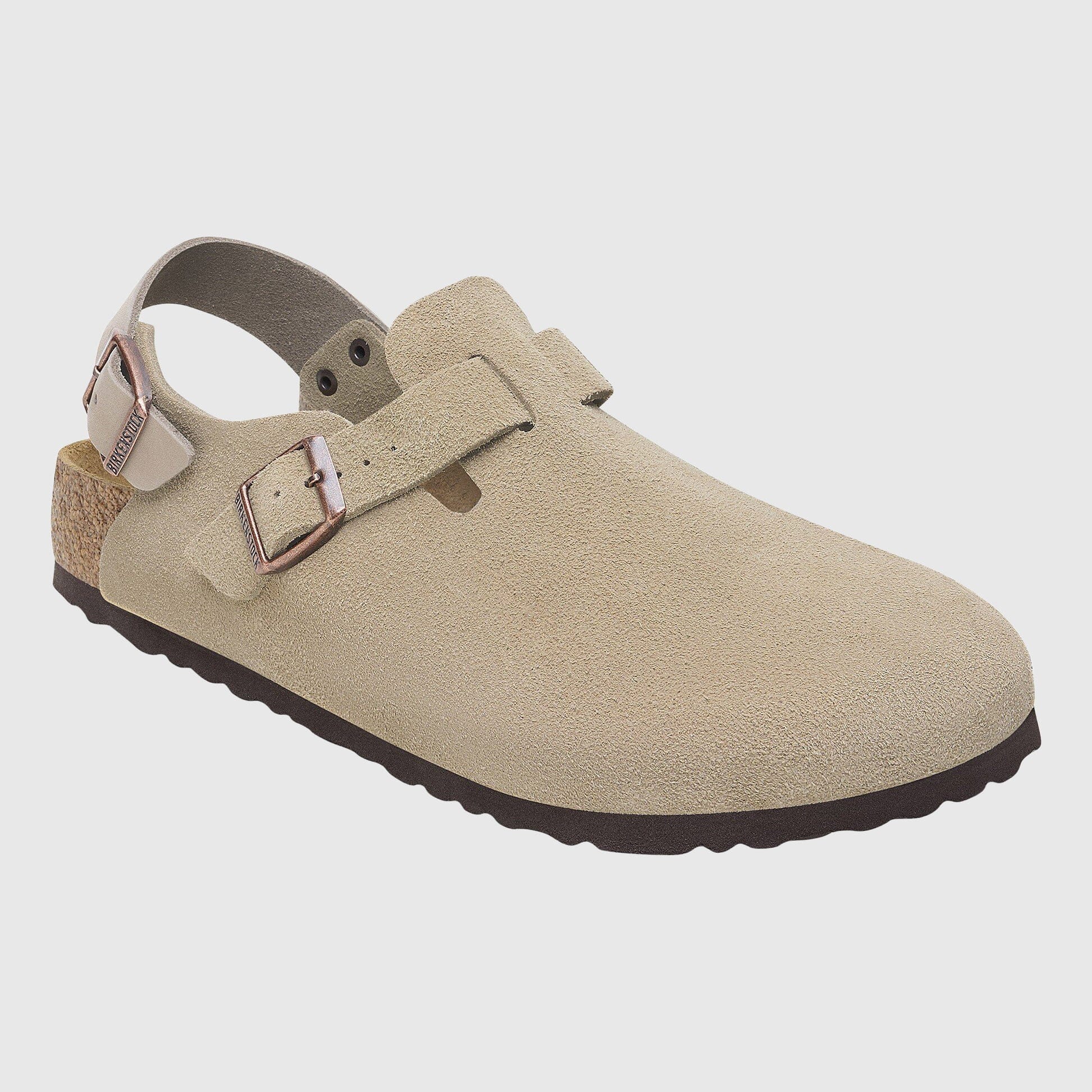 Birkenstock - Tokio II Clog Suede - Taupe - Image 3
