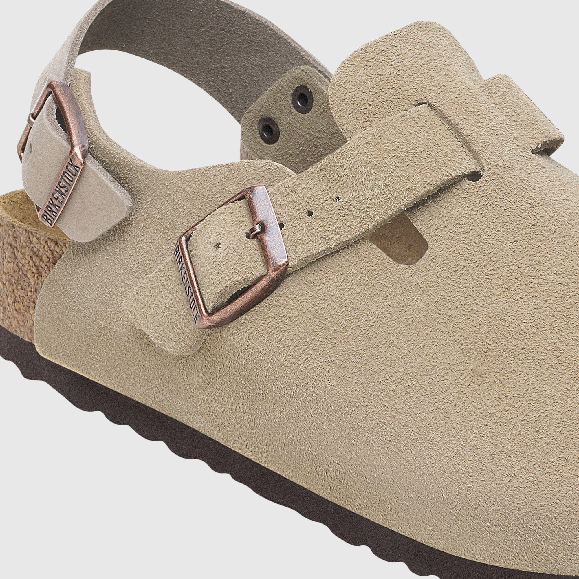 Birkenstock - Tokio II Clog Suede - Taupe - Image 6