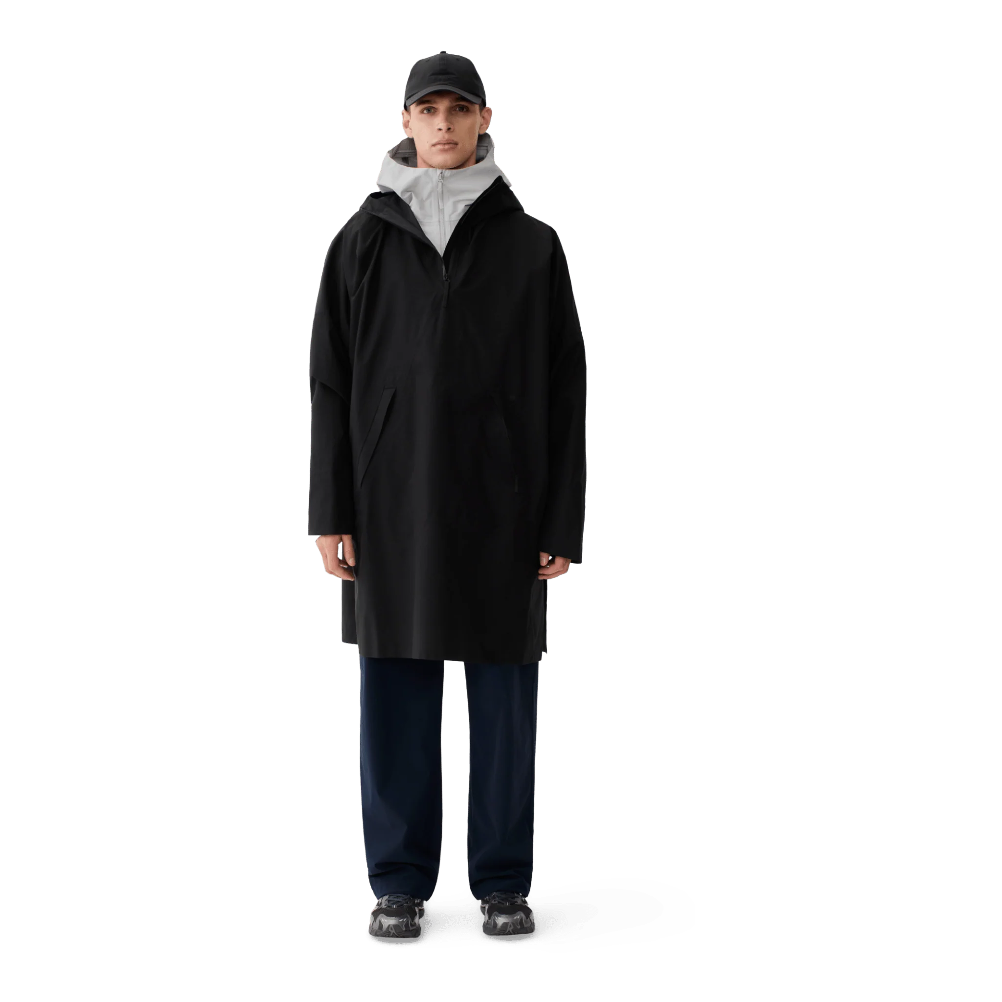 Blæst - Aalesund Poncho - Svart - Image 4