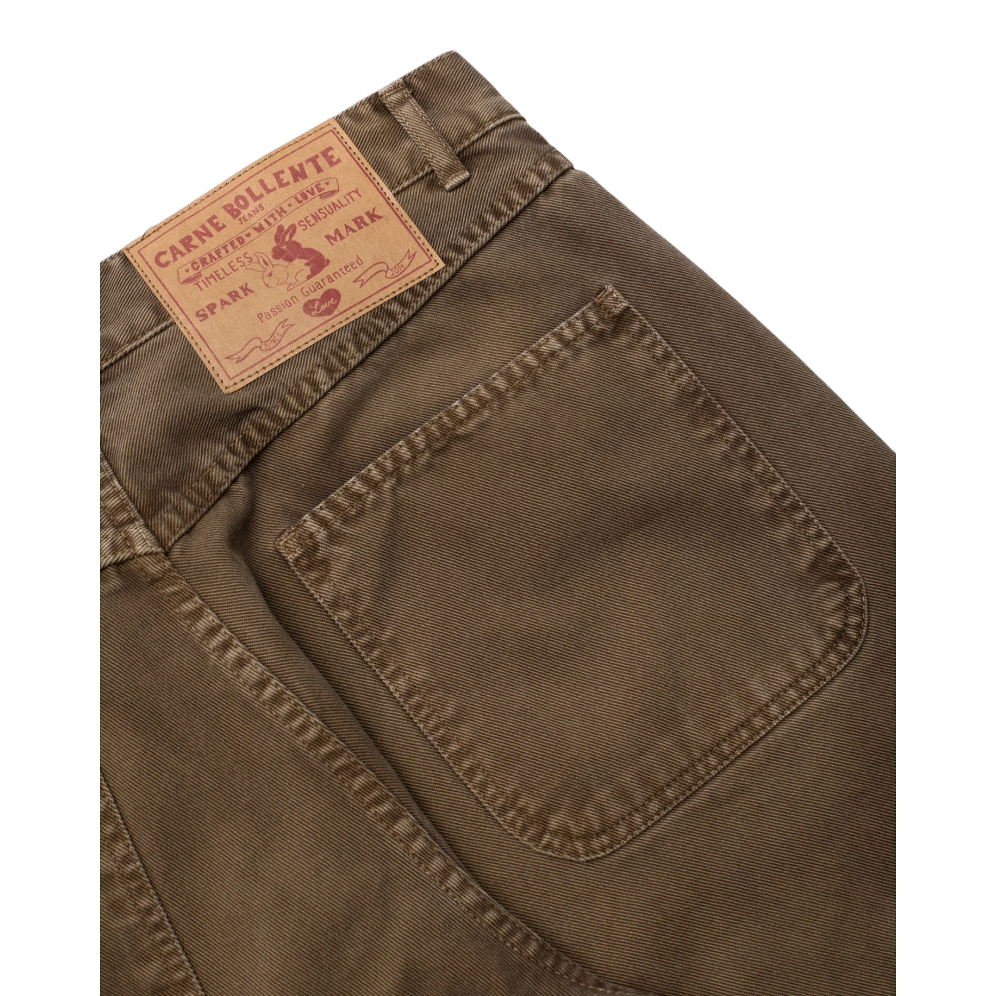 Carne Bollente - Love Pants Forever Pants - Off-Khaki - Image 3