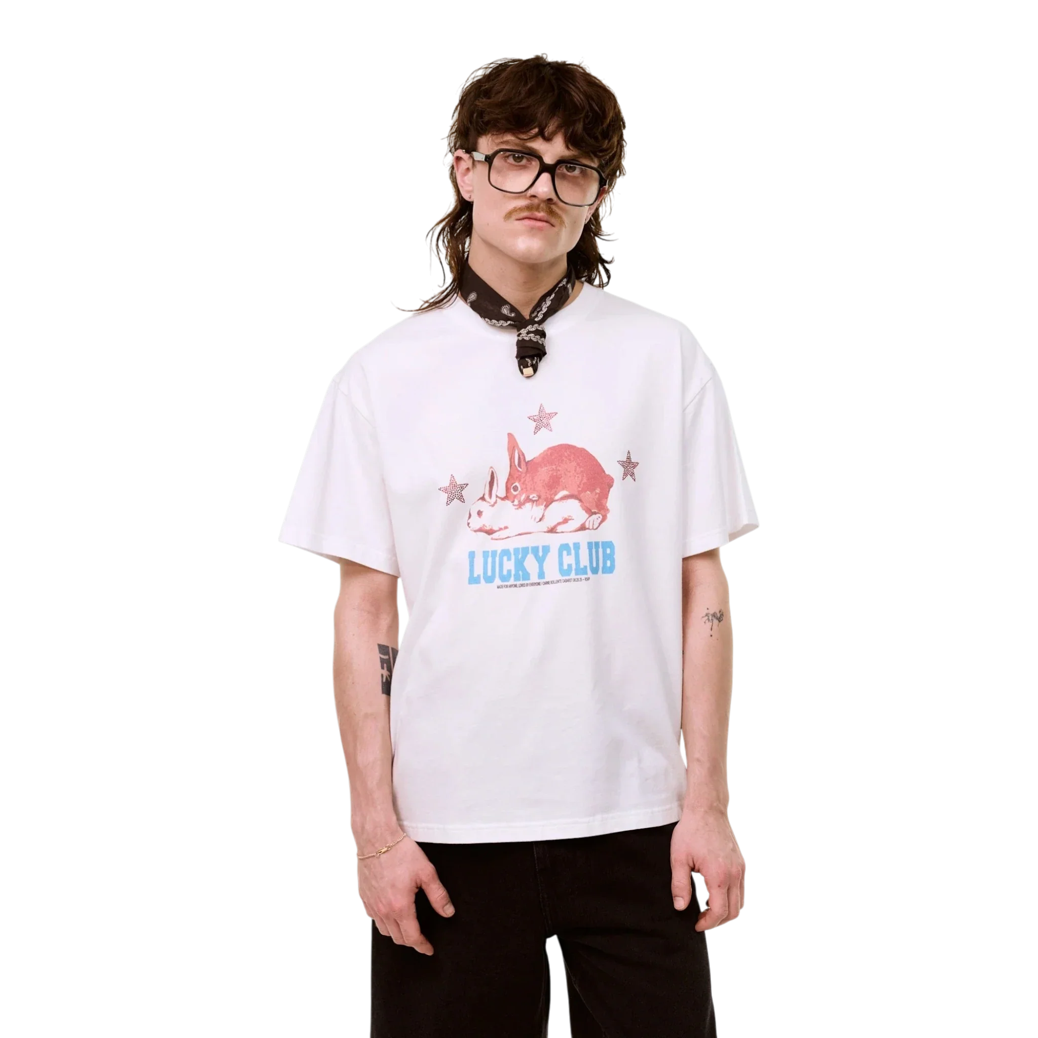 Carne Bollente - Lucky Club T-shirt - White - Image 4