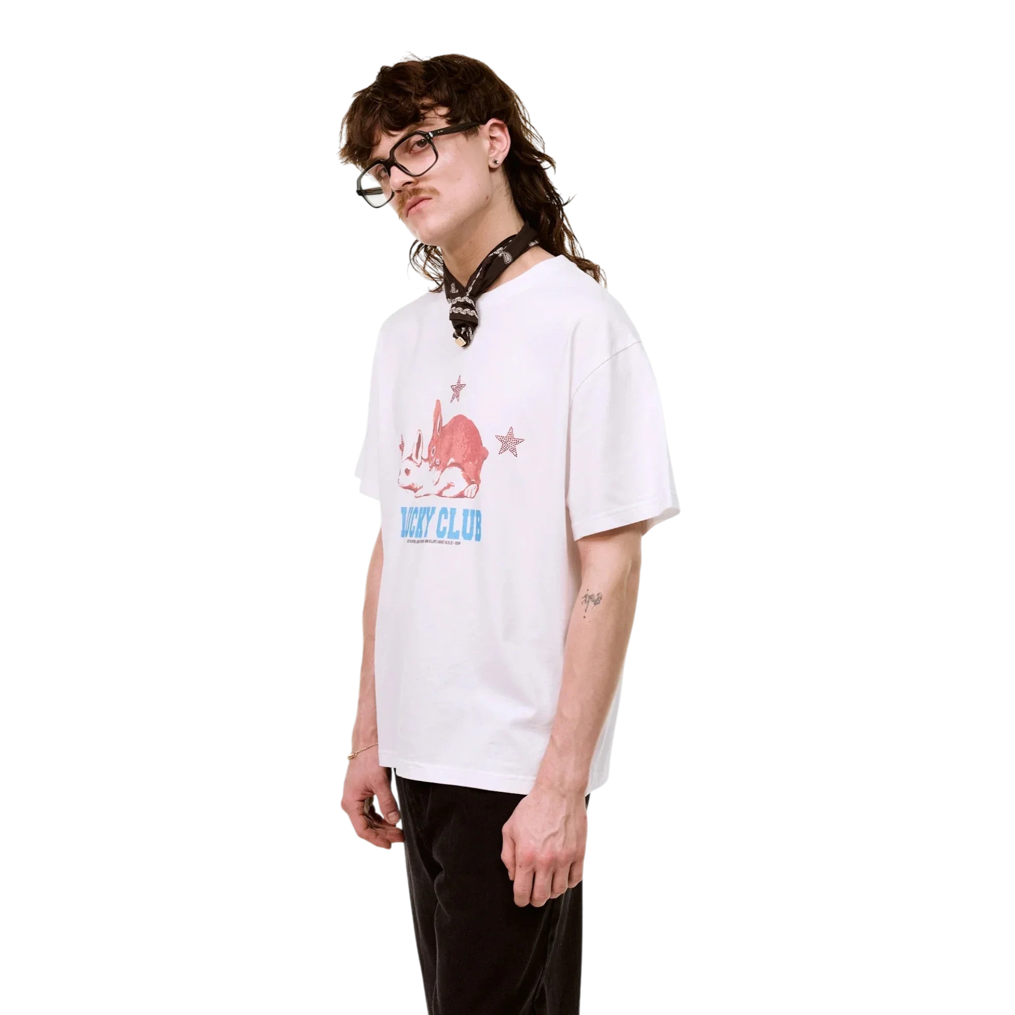 Carne Bollente - Lucky Club T-shirt - White - Image 5