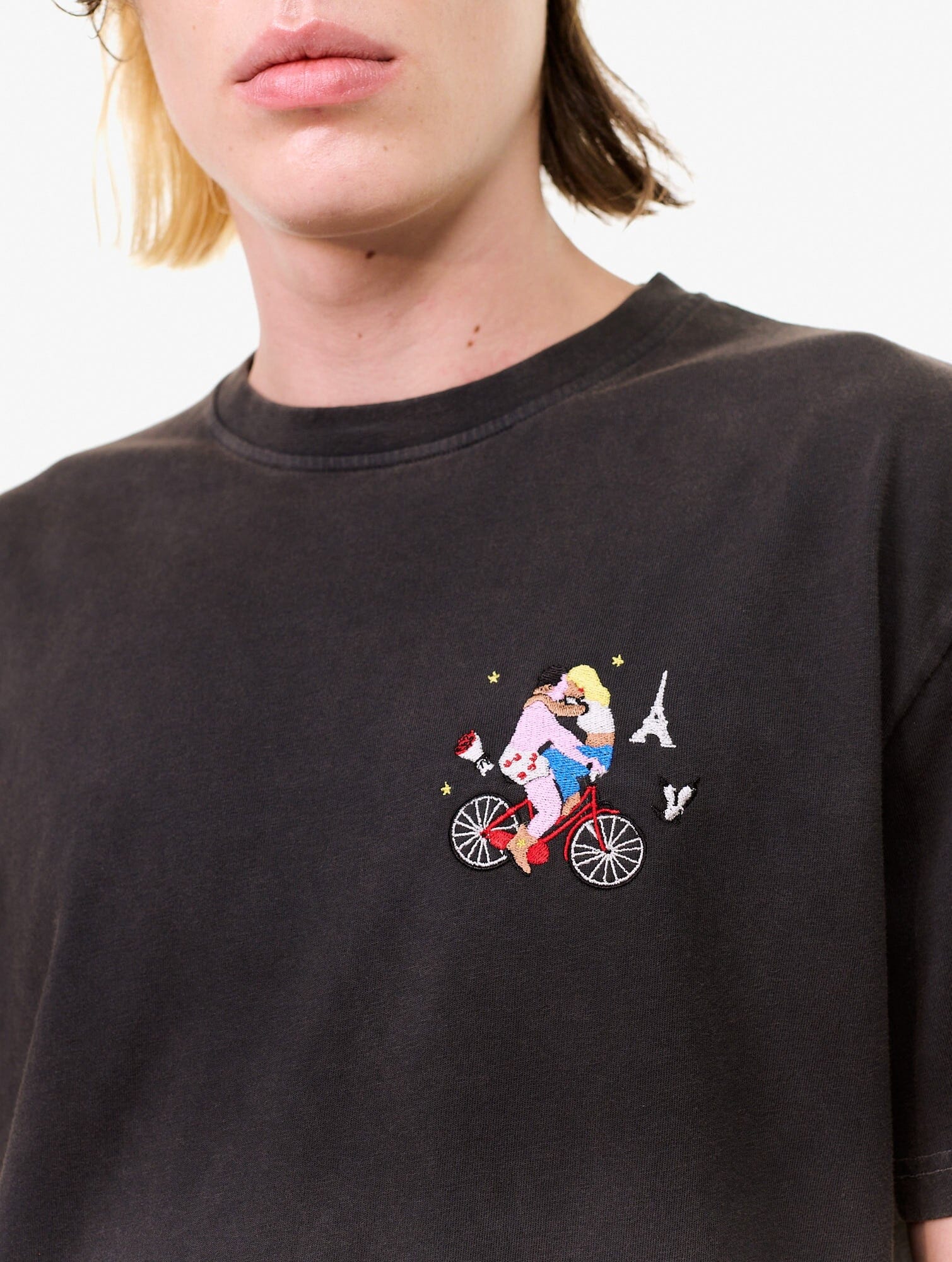 Carne Bollente - Velo Valentine T-shirt - Off-Black - Image 3