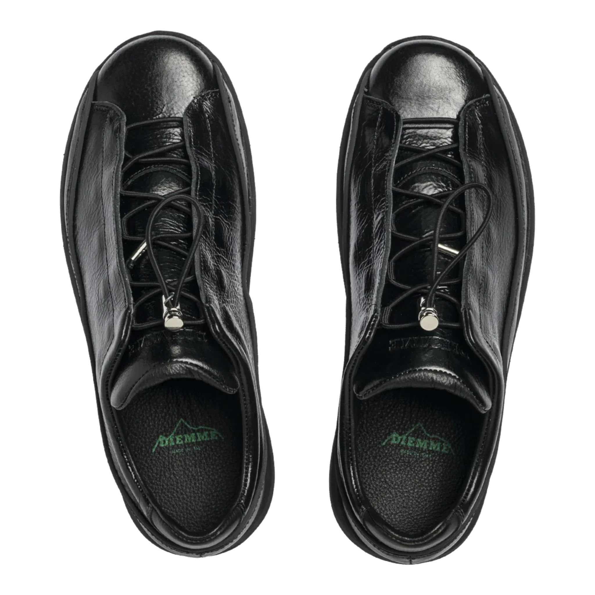 Diemme - Licata - Black Crackled Patent Leather - Image 4