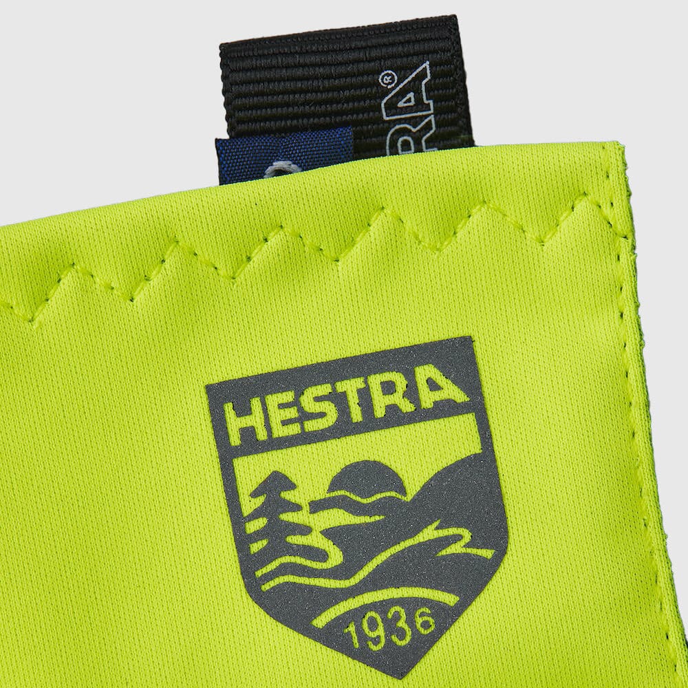 Hestra - Runners All Weather Gloves - Yellow High Viz - Image 3