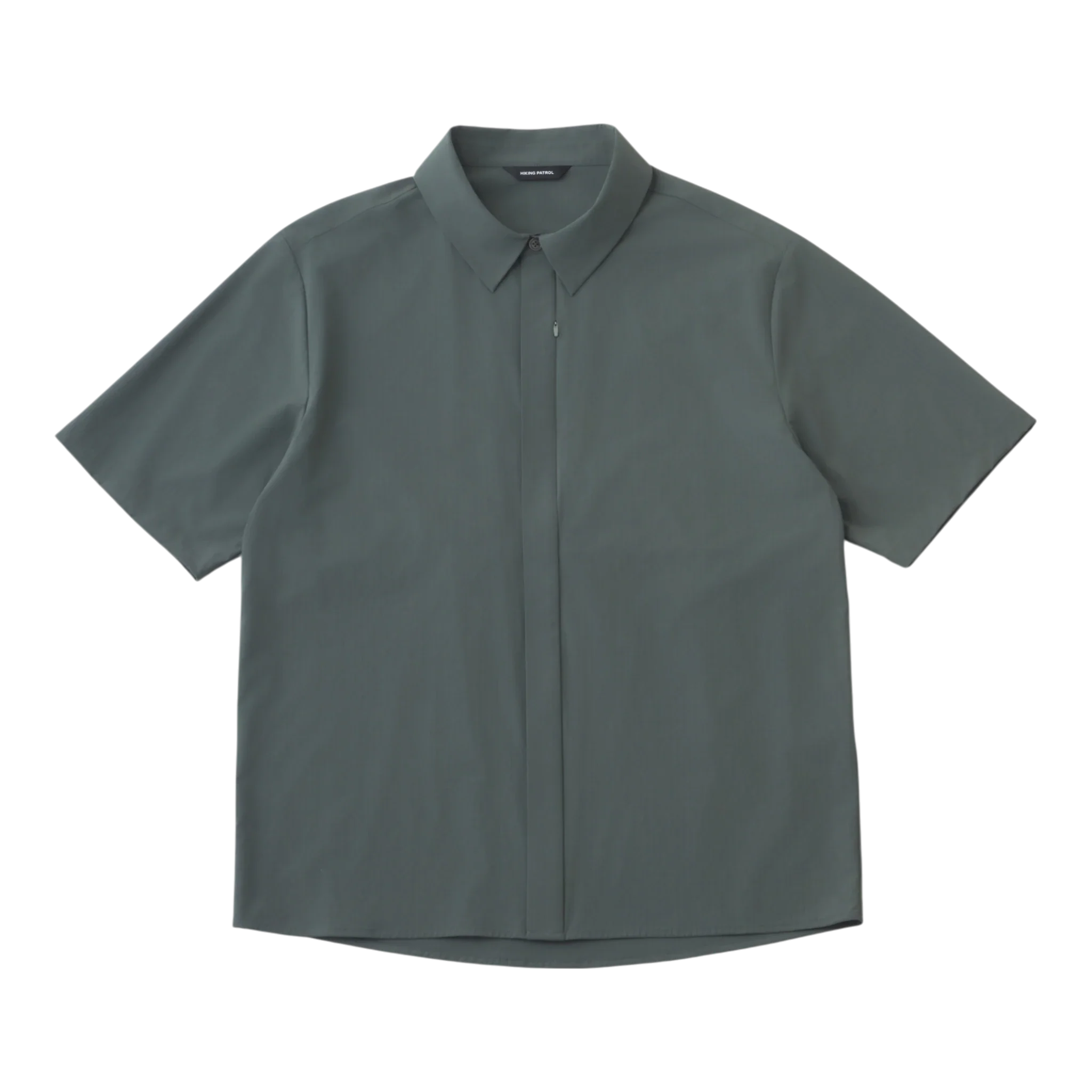 Hiking Patrol - Align Button Up SS Shirt - Pine Mist