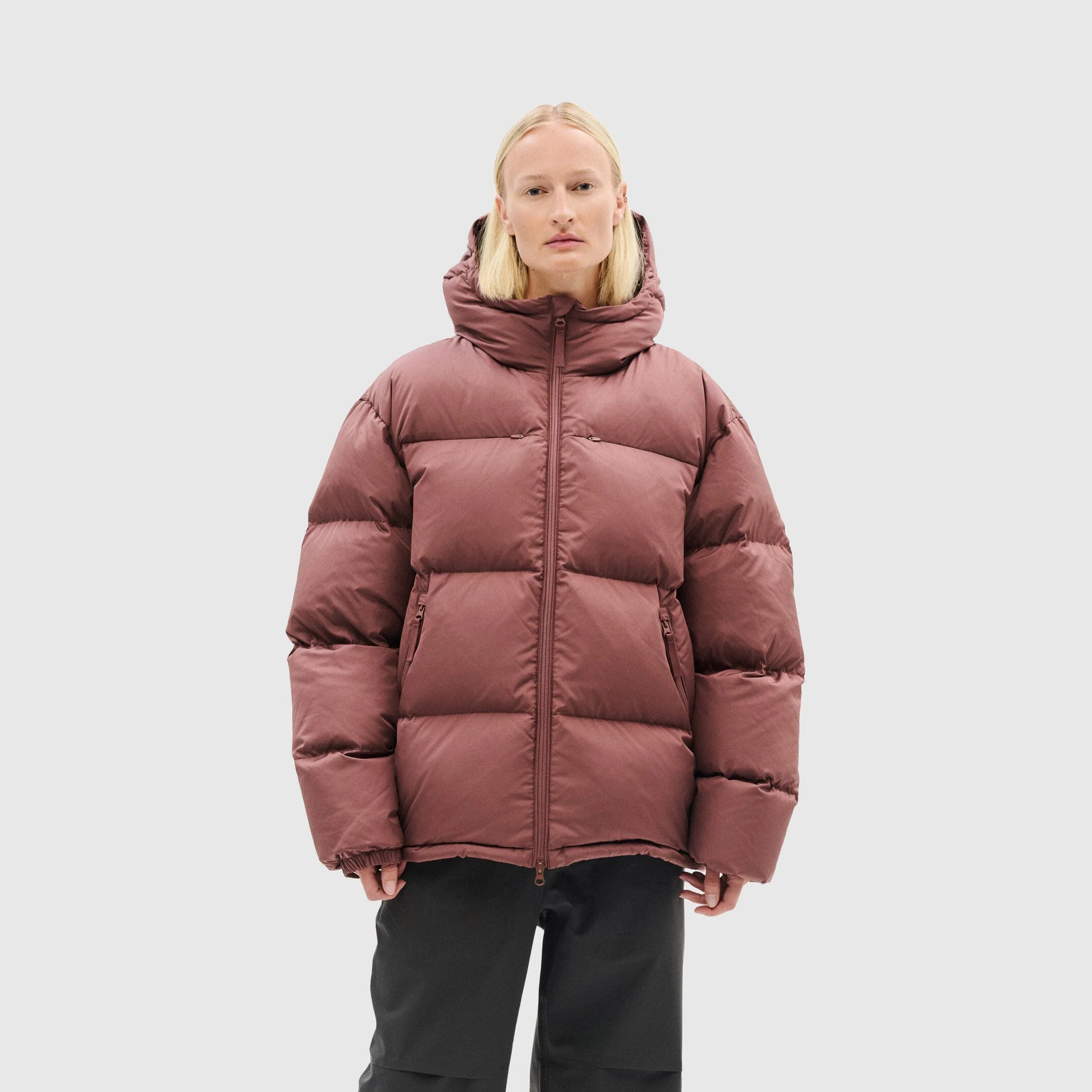 Hiking Patrol - Element Down Jacket - Maroon - Image 3