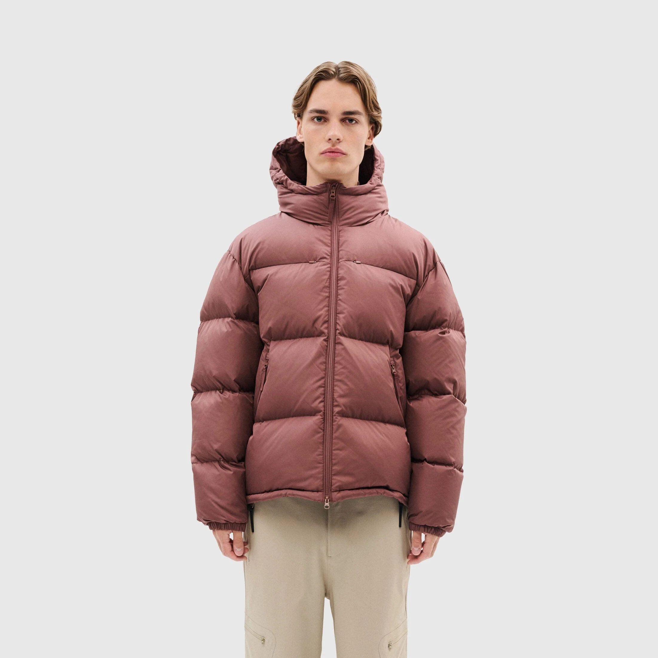 Hiking Patrol - Element Down Jacket - Maroon - Image 4