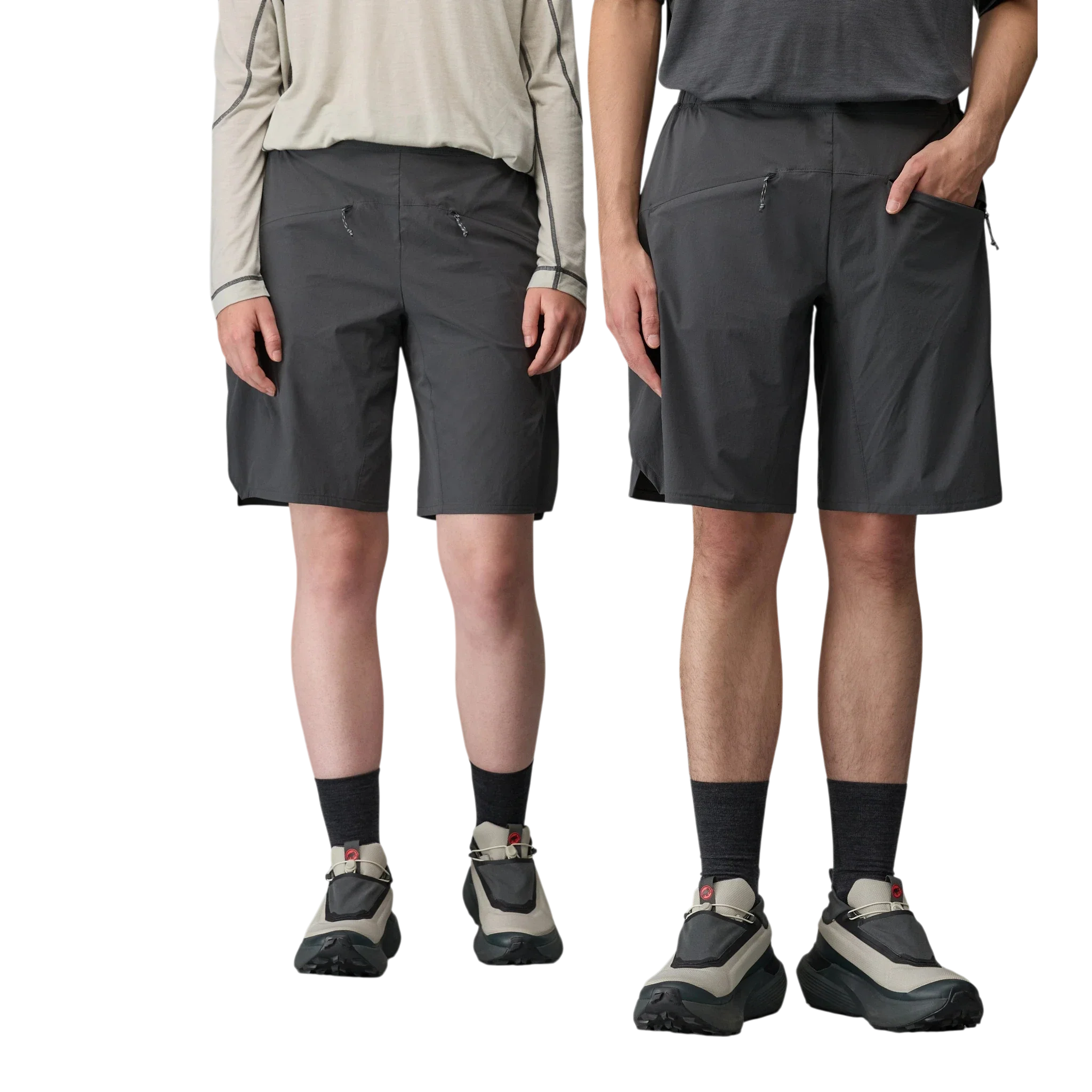 Hiking Patrol x Mammut Light Shorts - Gabbro - Image 2