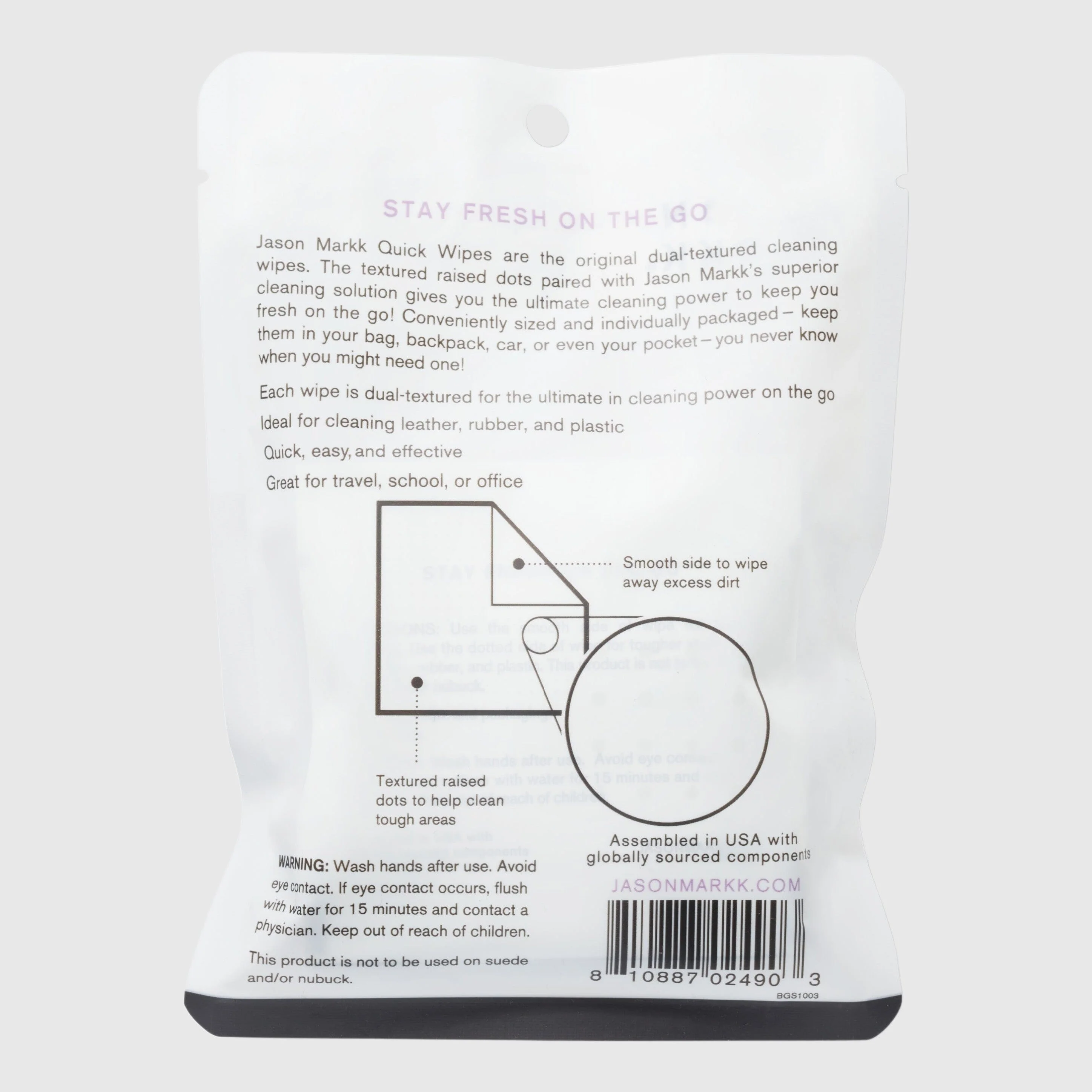 Jason Markk - Quick Wipes - 3 pack - Image 3