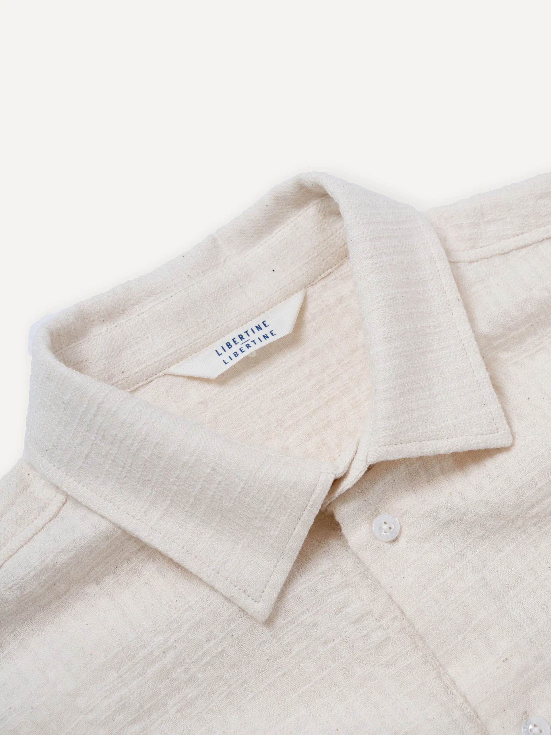 Libertine-Libertine - Canyon Shirt - Off White - Image 2
