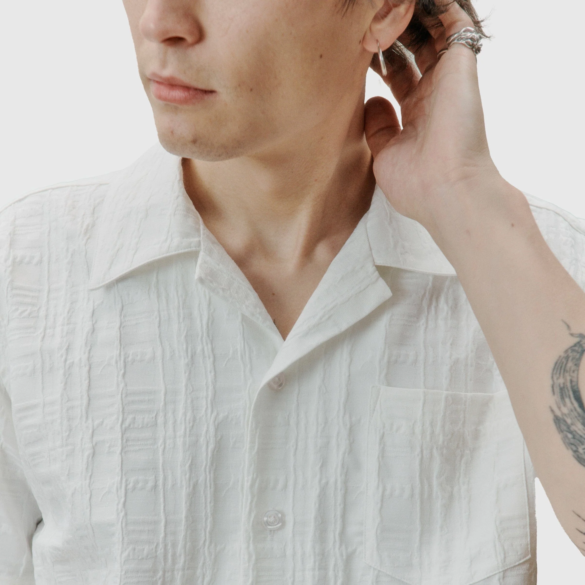 Libertine-Libertine - Cave Shirt - Broken White - Image 3