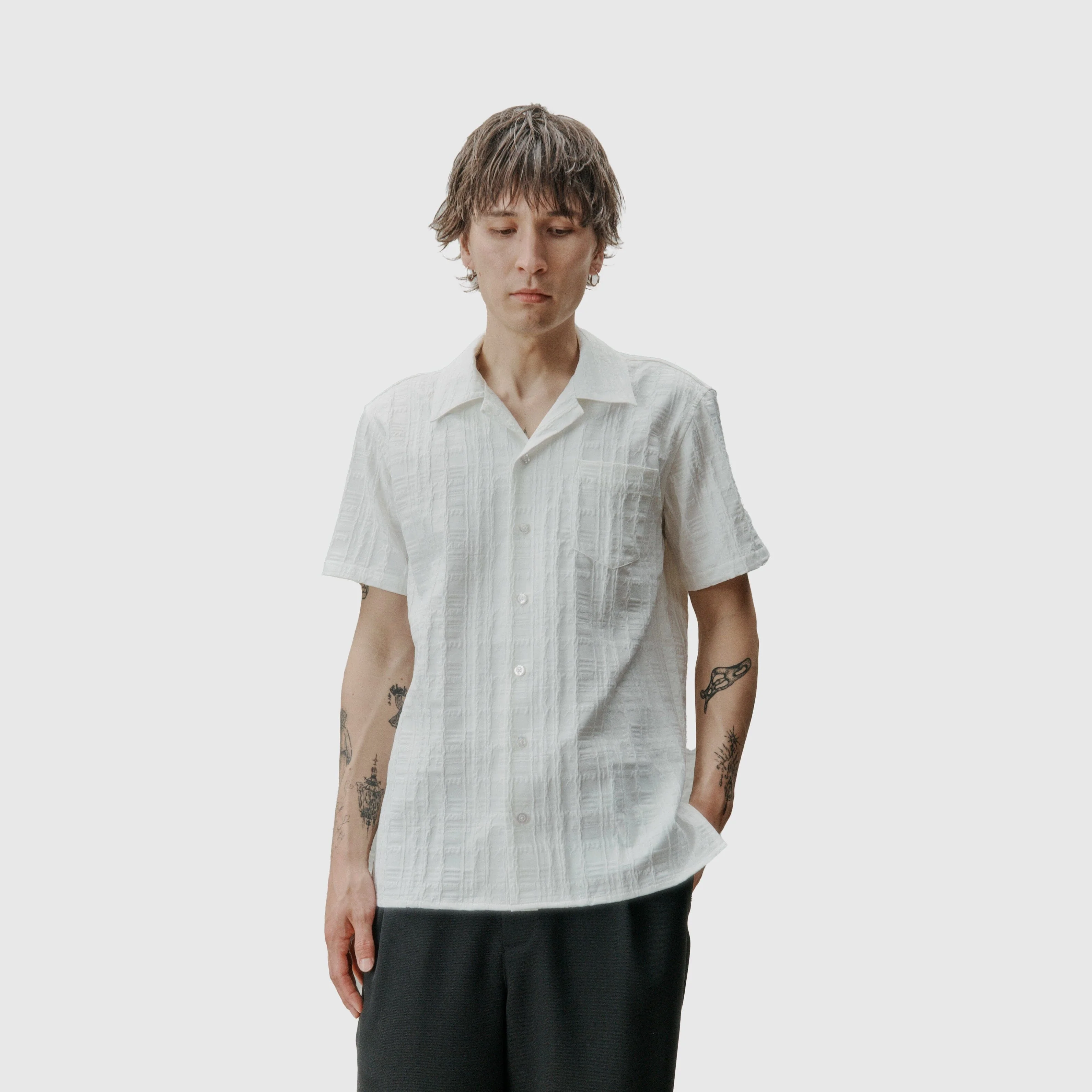 Libertine-Libertine - Cave Shirt - Broken White - Image 5