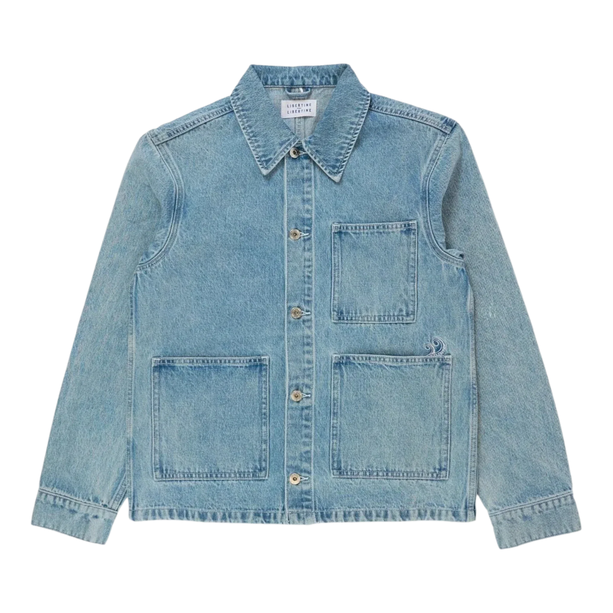 Libertine-Libertine - Park Jacket - Light Blue