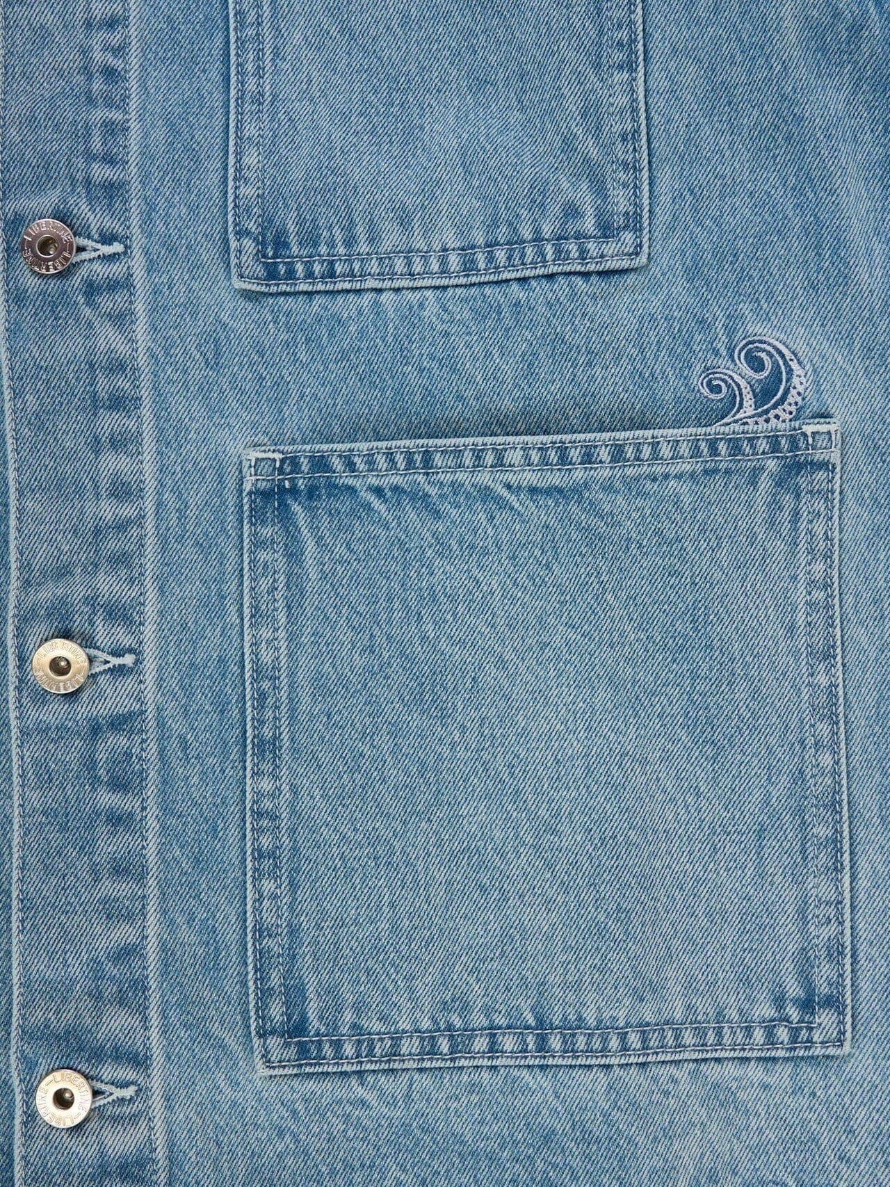 Libertine-Libertine - Park Jacket - Light Blue - Image 4