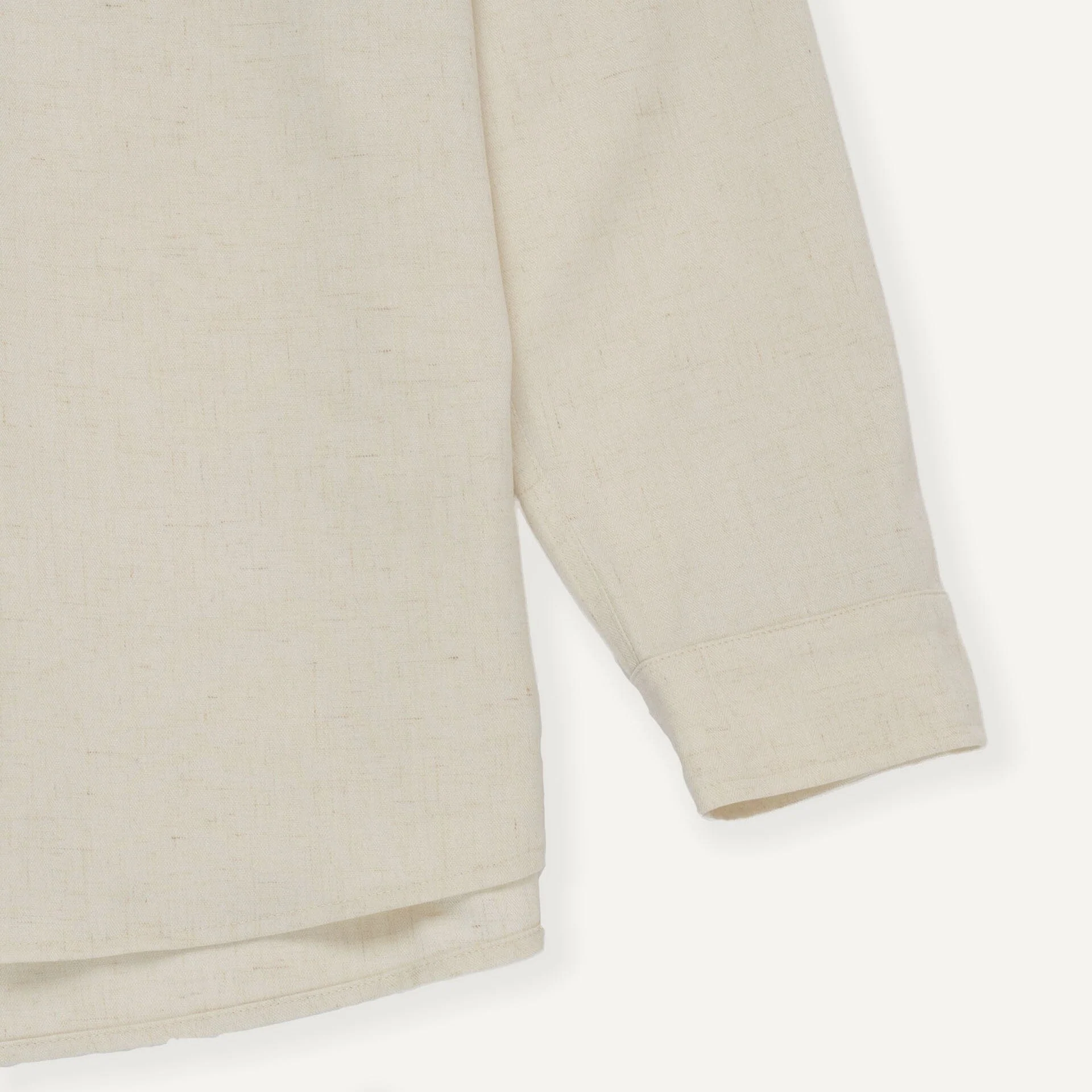 Libertine-Libertine - Record Shirt - Off White Melange - Image 2