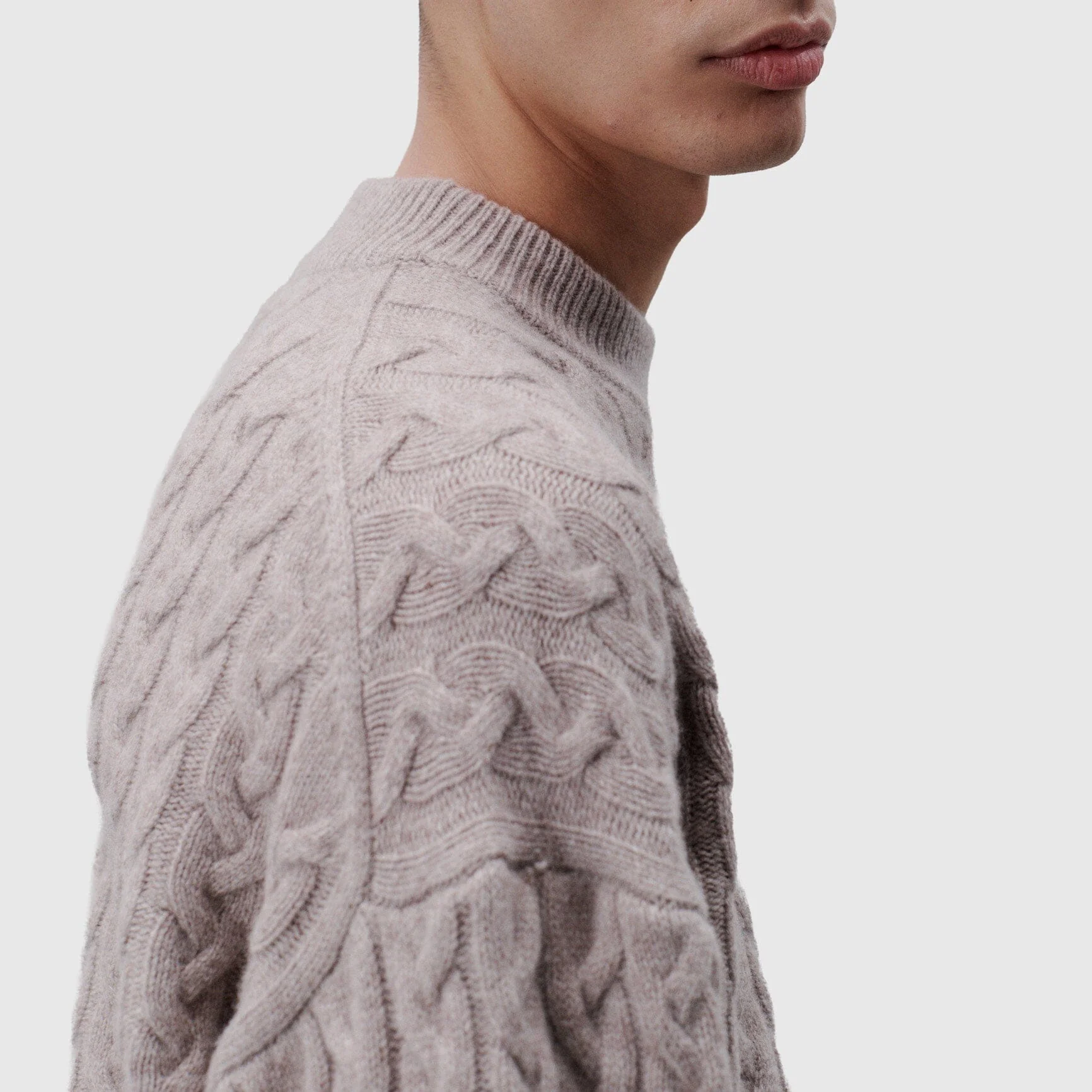 Libertine-Libertine - Topanga Cable Knit - Sand - Image 4