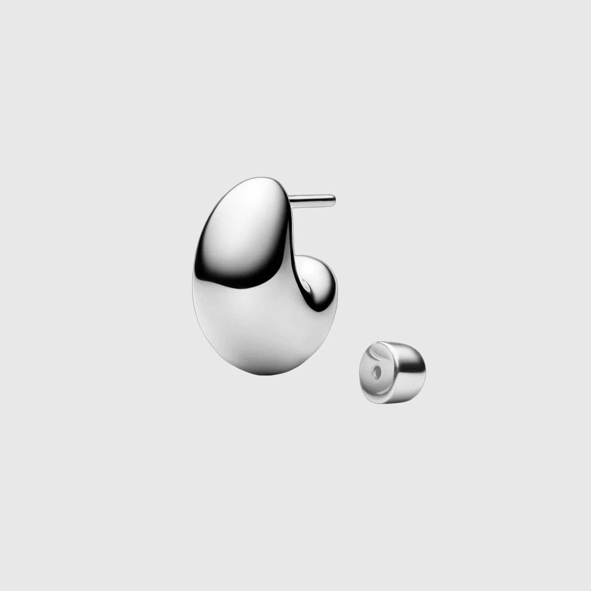 Maria Black - Tryvann Pillow Earring - Silver - Image 6
