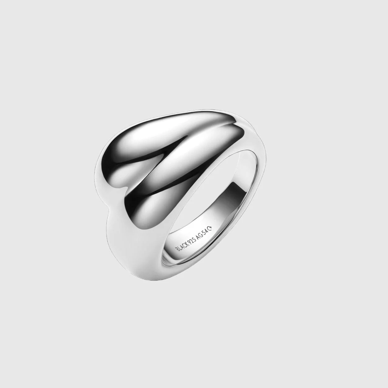 Maria Black - Tryvann Trail Ring - Silver