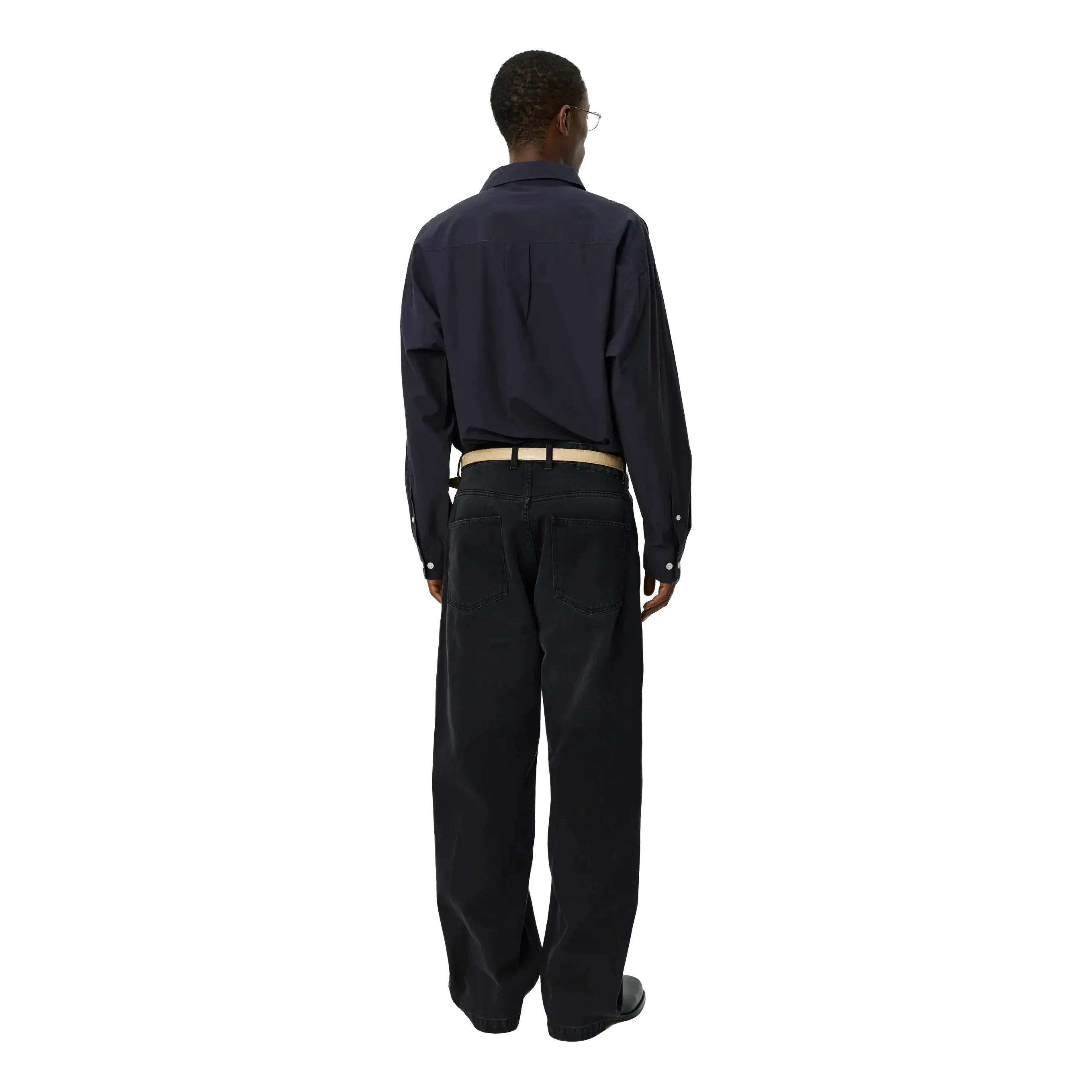 mfpen - Straight Cut Jeans - Faded Black - Image 3