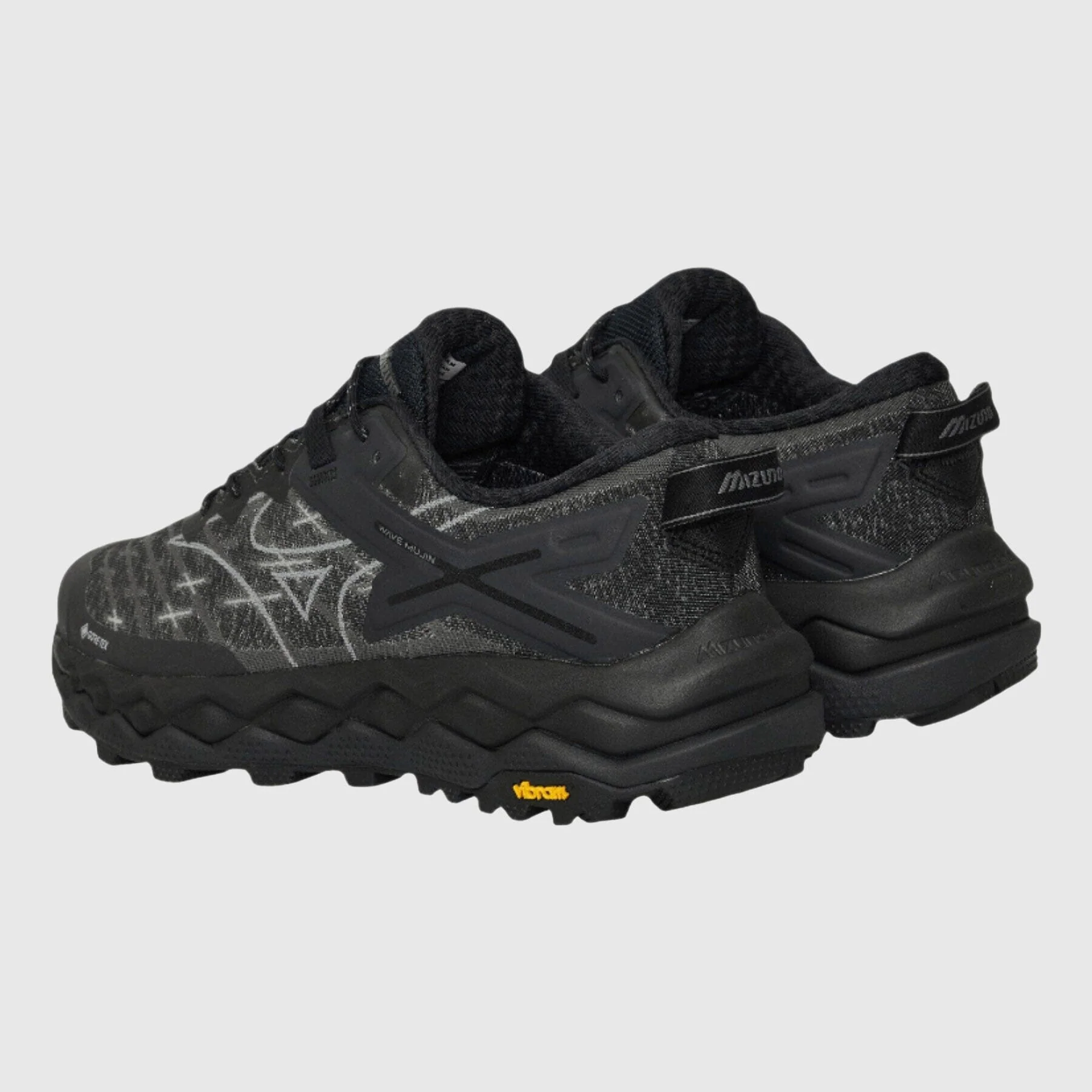 Mizuno - Wave Mujin LS GTX - Black / Quiet Shade / Black Sand - Image 4