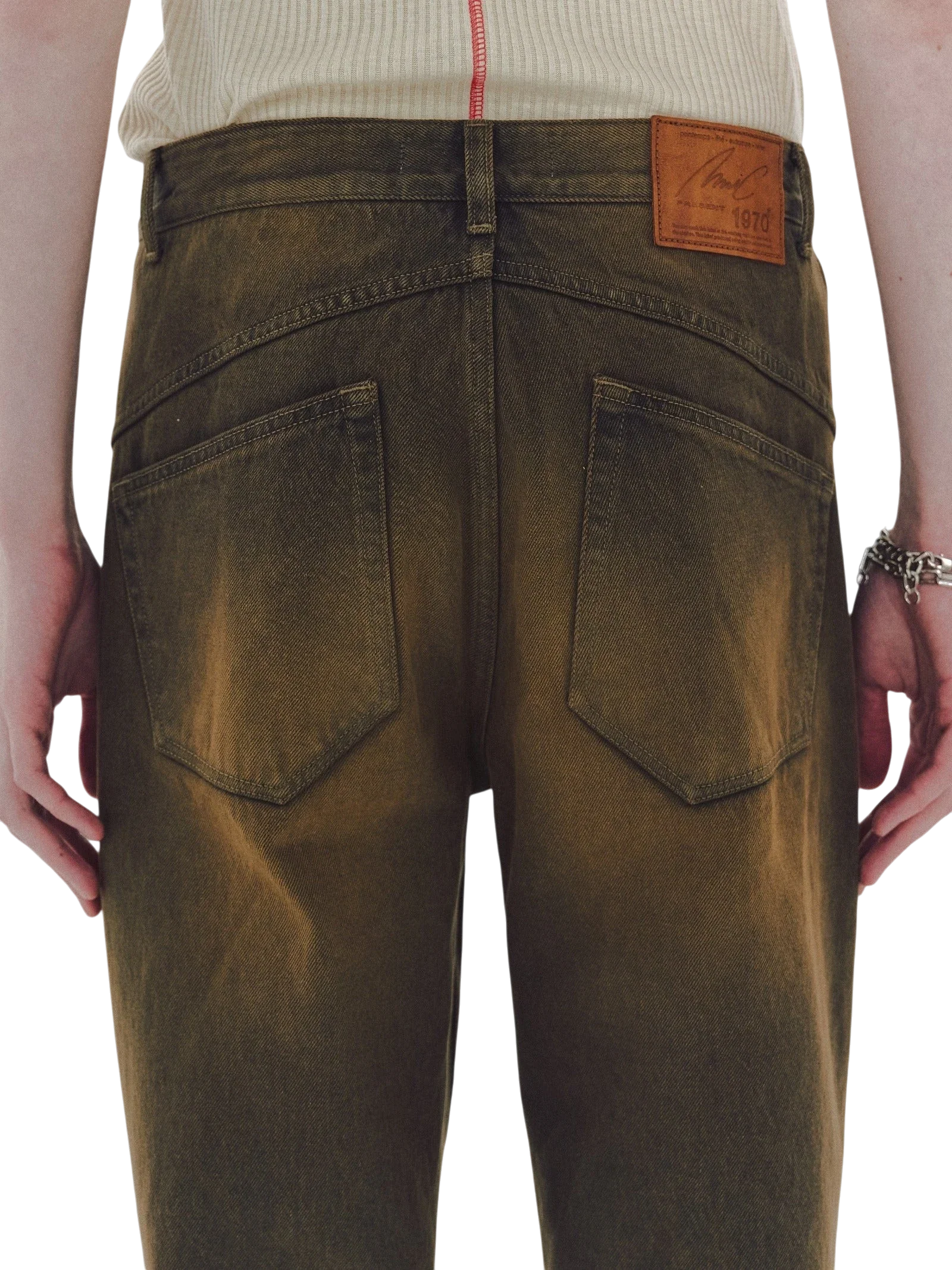 MMIC - Rocker Flare Jeans - Brown - Image 5