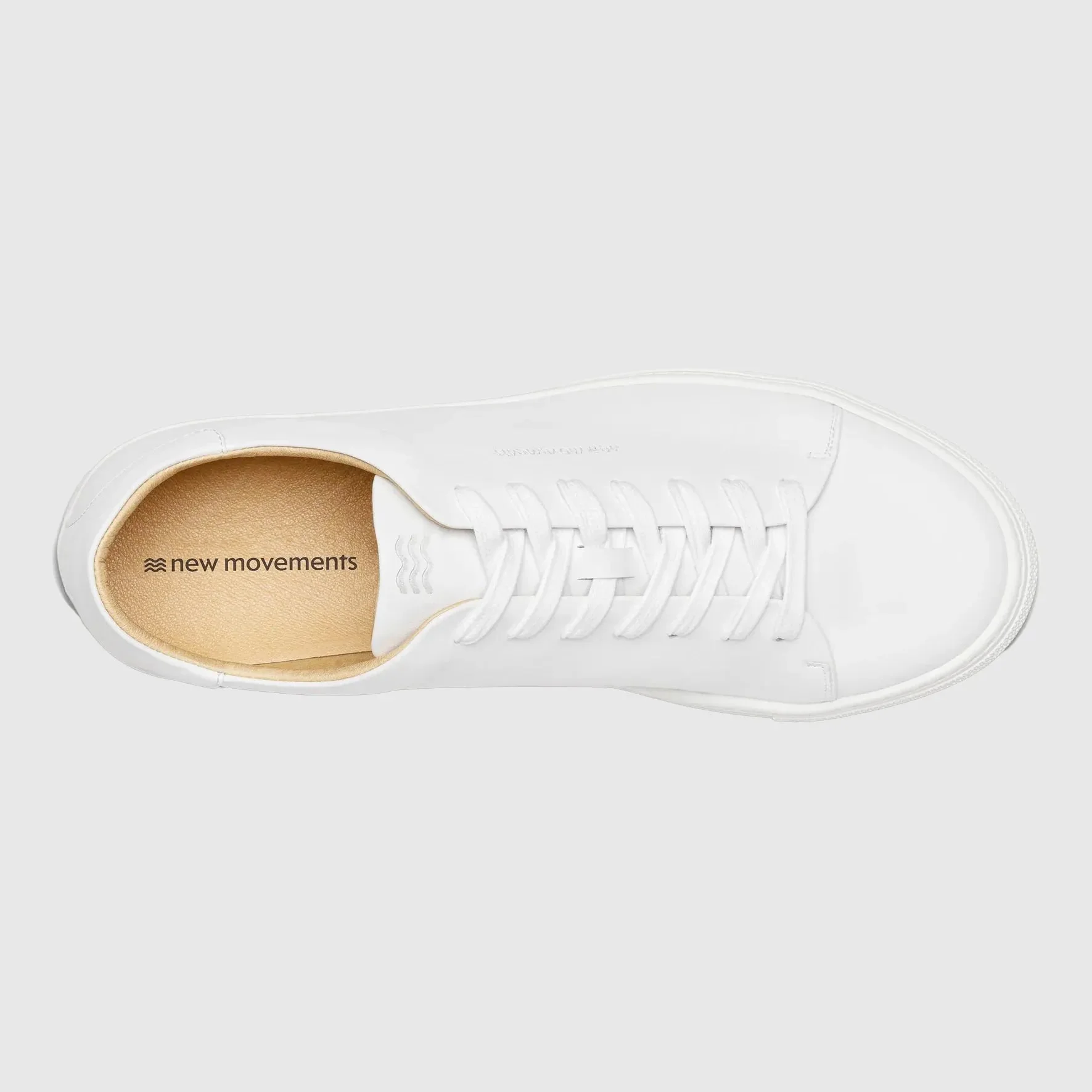 New Movements - Leather Classics - White (White Fleck Sole) - Image 2