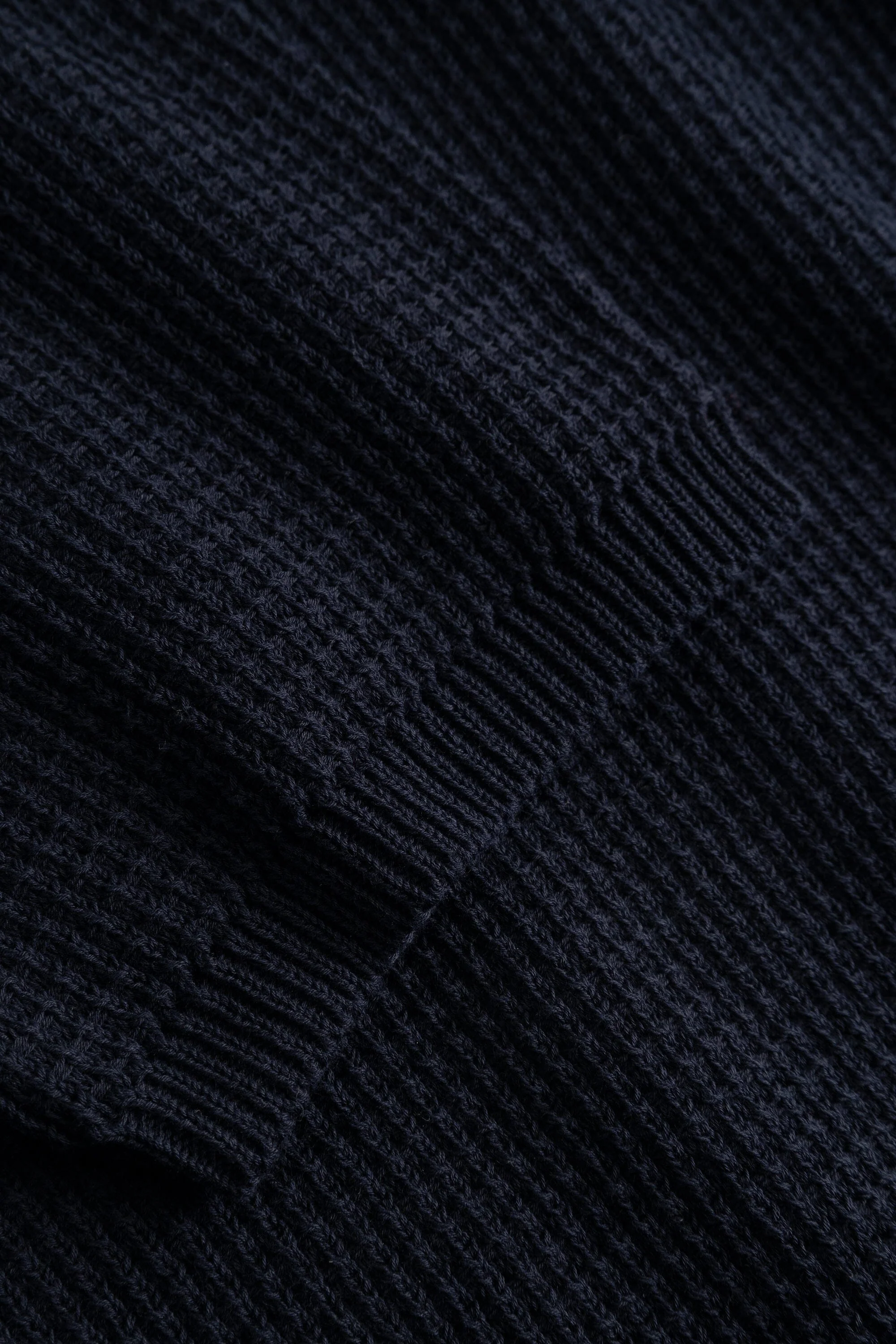 Norse Projects - Anholt Cotton Crepe Polo - Dark Navy - Image 4